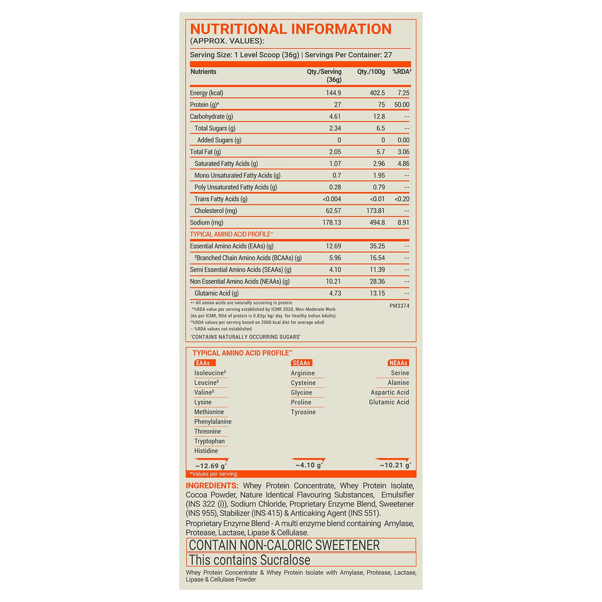 FUELONE Whey Max - Chocolate, with Shaker