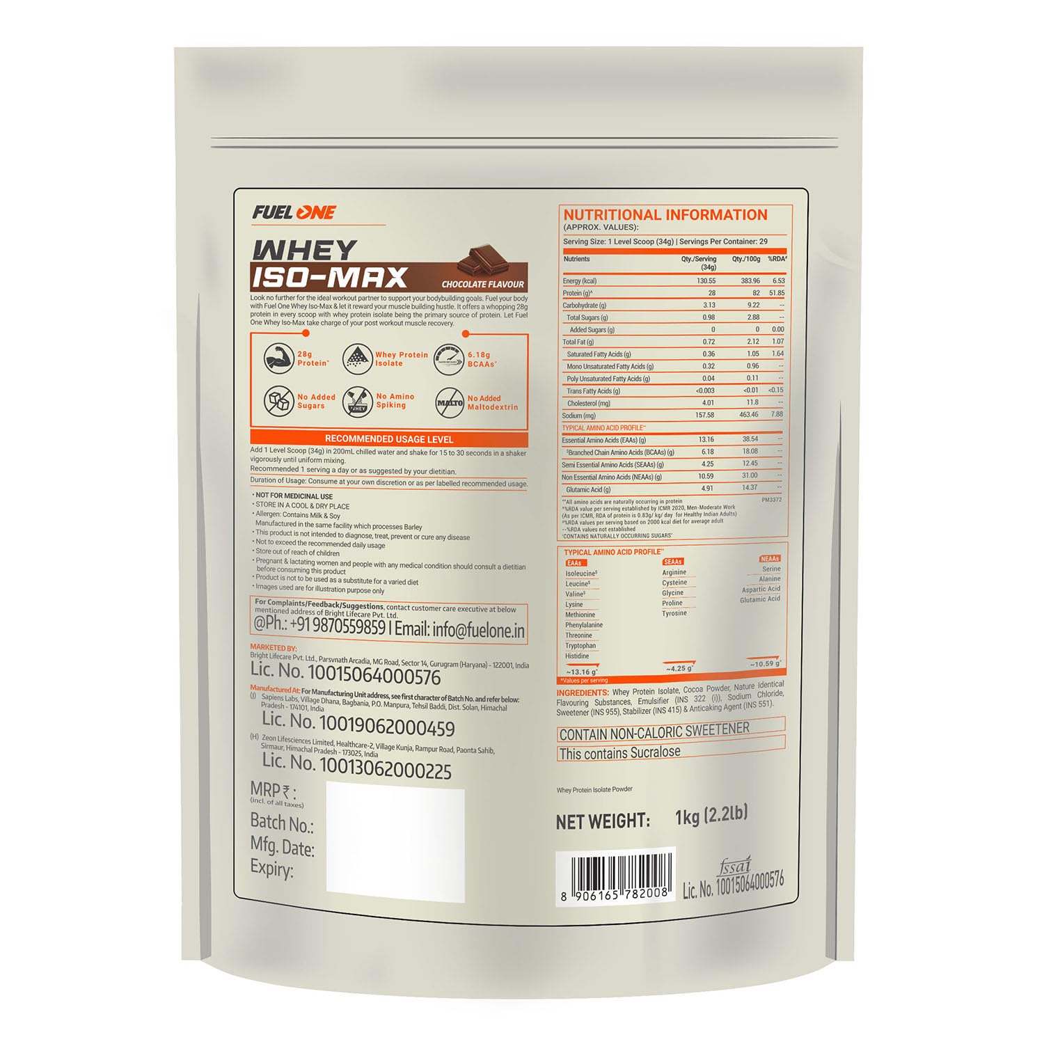 Fuel One Whey Iso