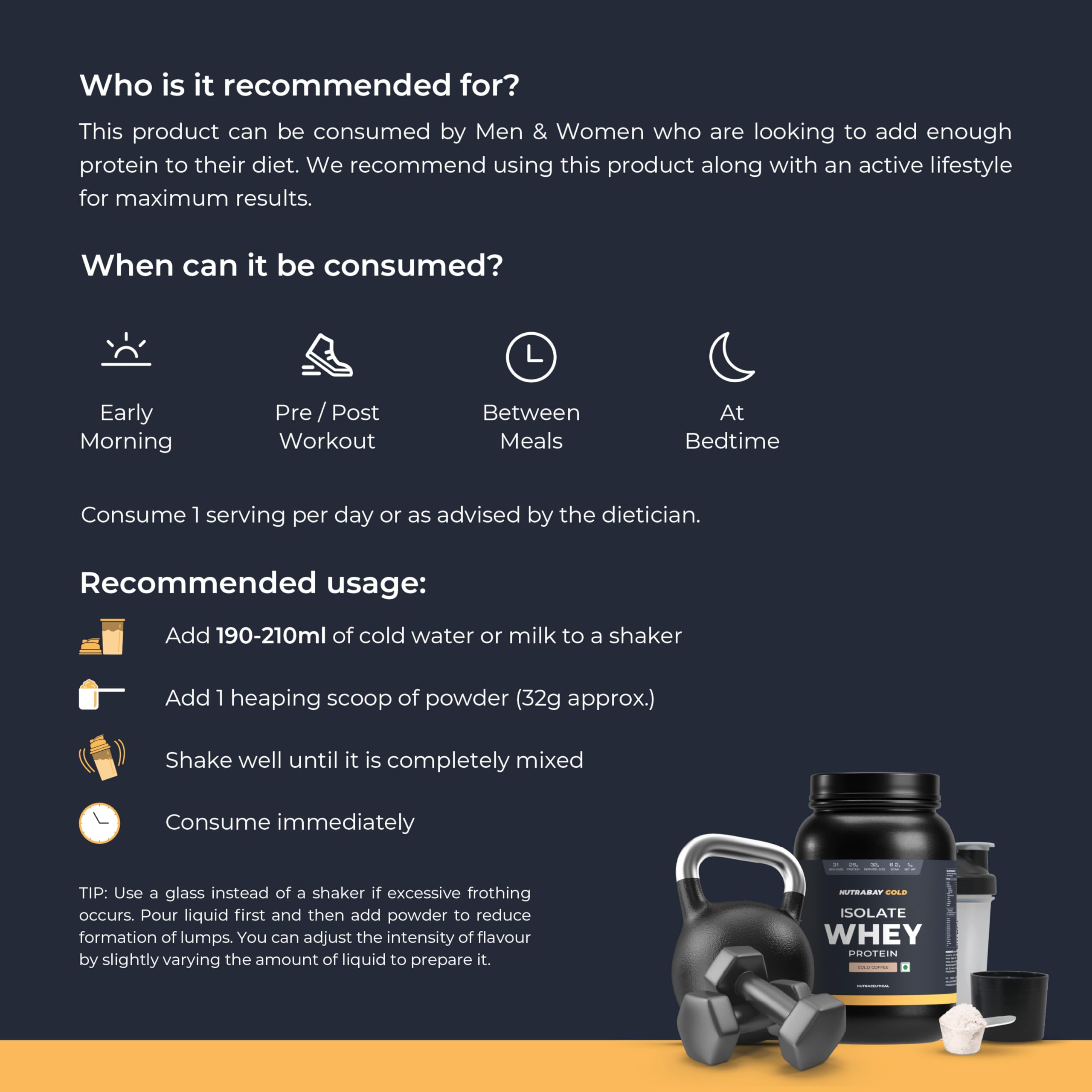 Nutrabay Gold Isolate Whey Protein Powder