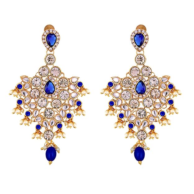 Tehzeeb Creation Traditional Stone Bridal Set 9 Pcs. For Girls & Women THZ402