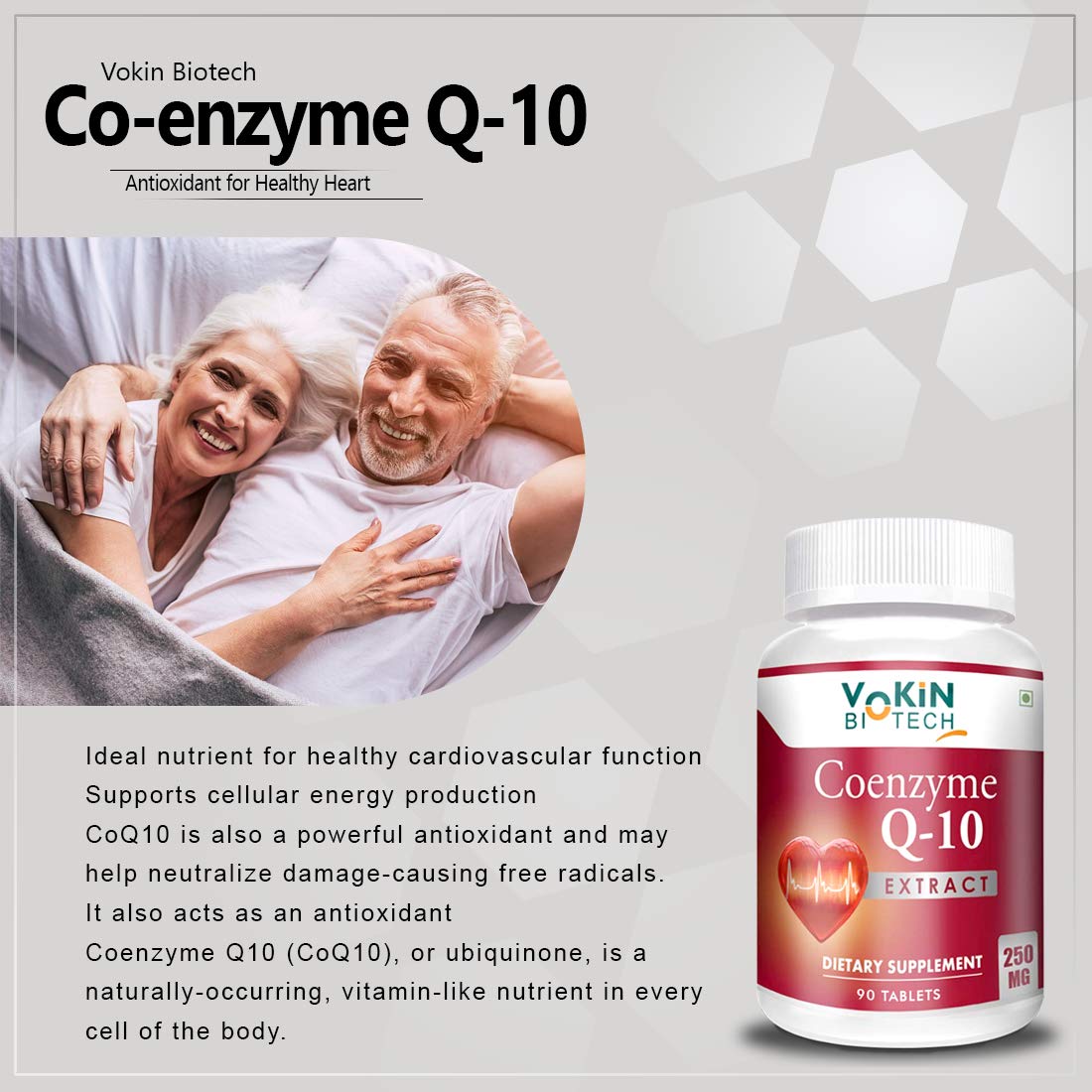 Vokin Biotech 100% Natural Coenzyme Q