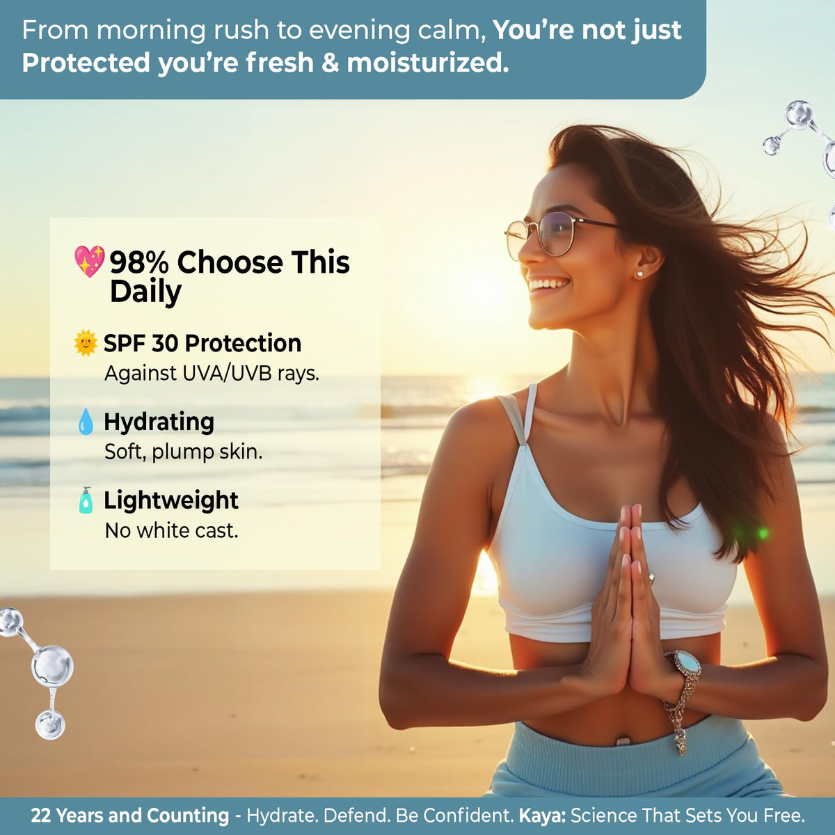 Kaya Daily Moisturising Sunscreen SPF 30