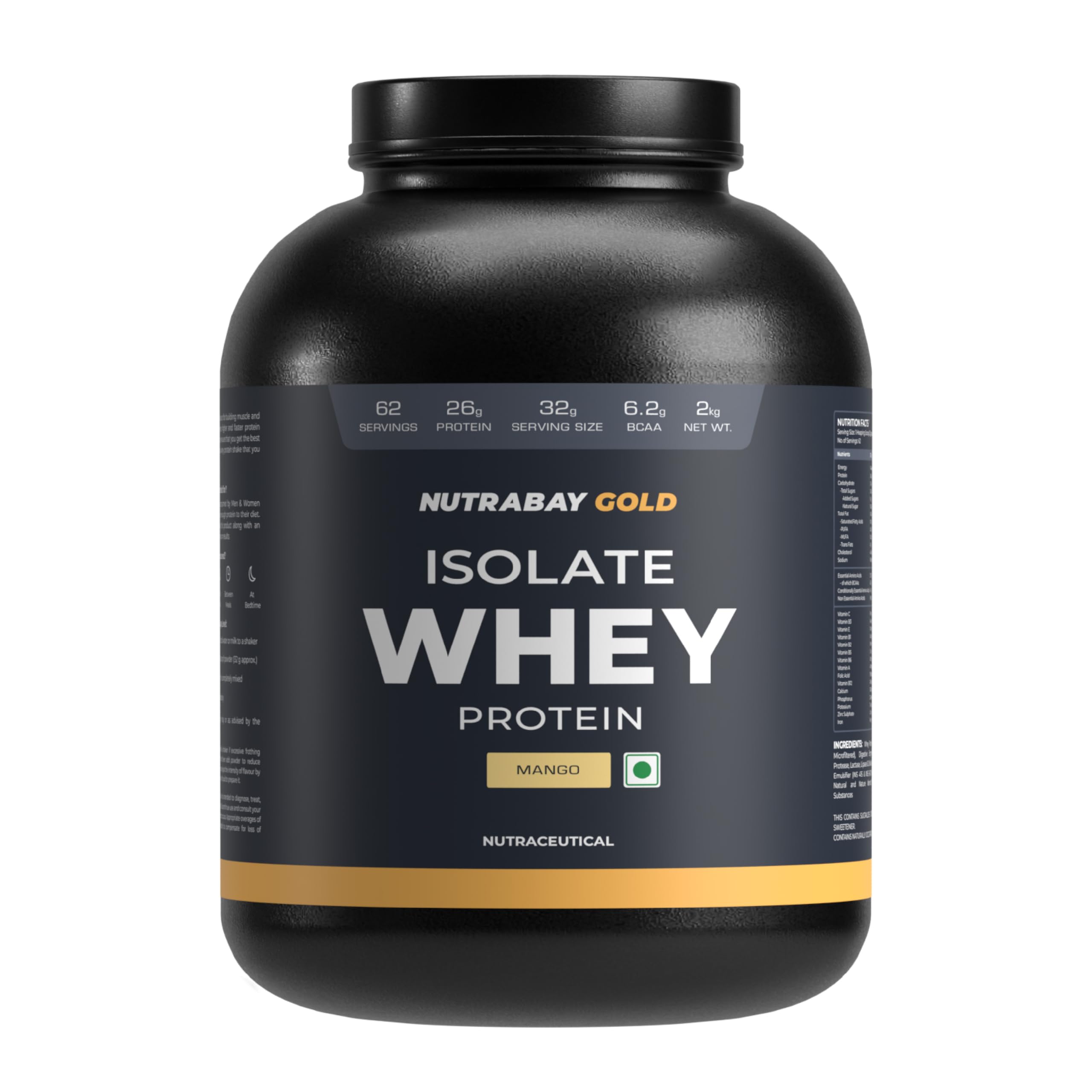 Nutrabay Gold Isolate Whey Protein Powder