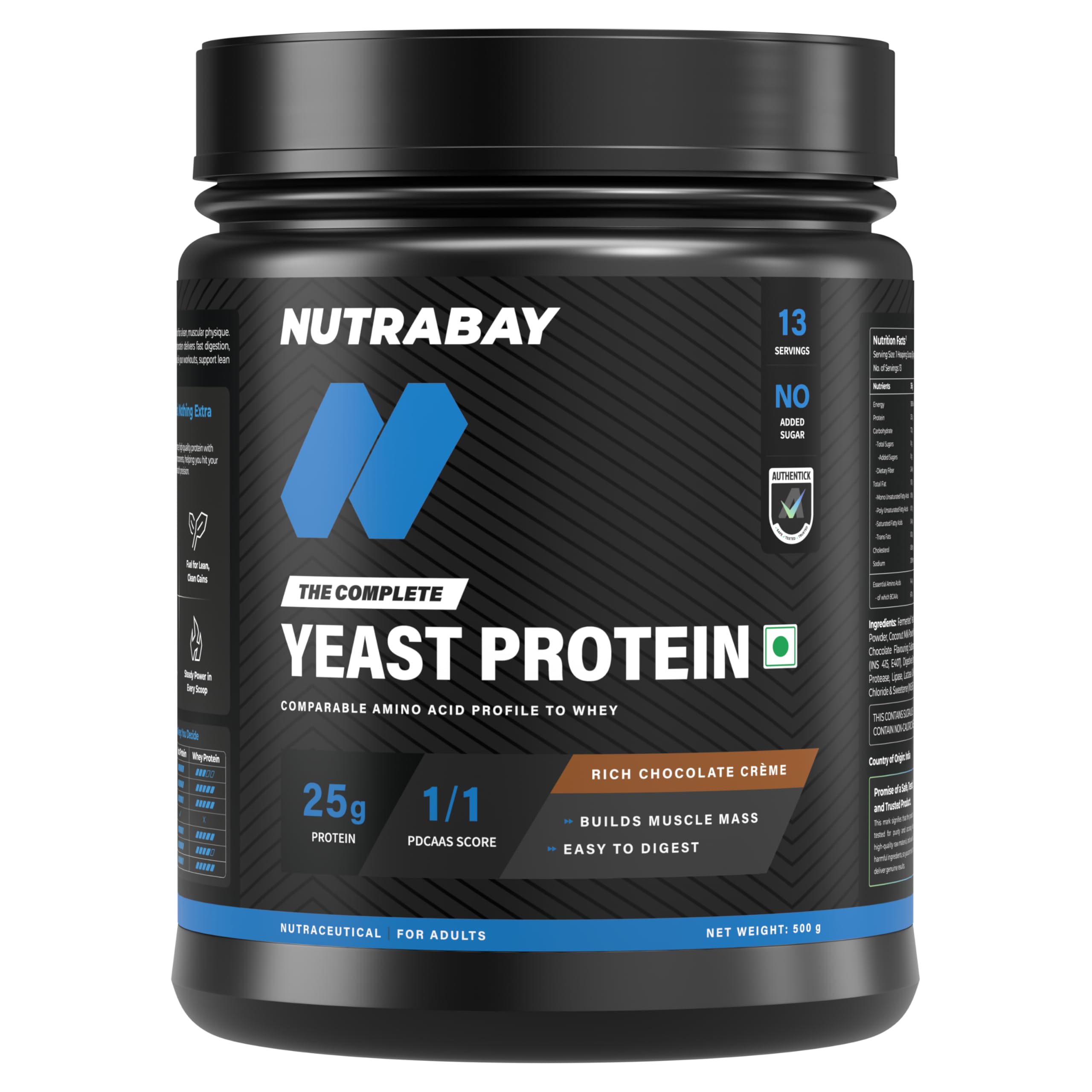Nutrabay Yeast Protein Powder