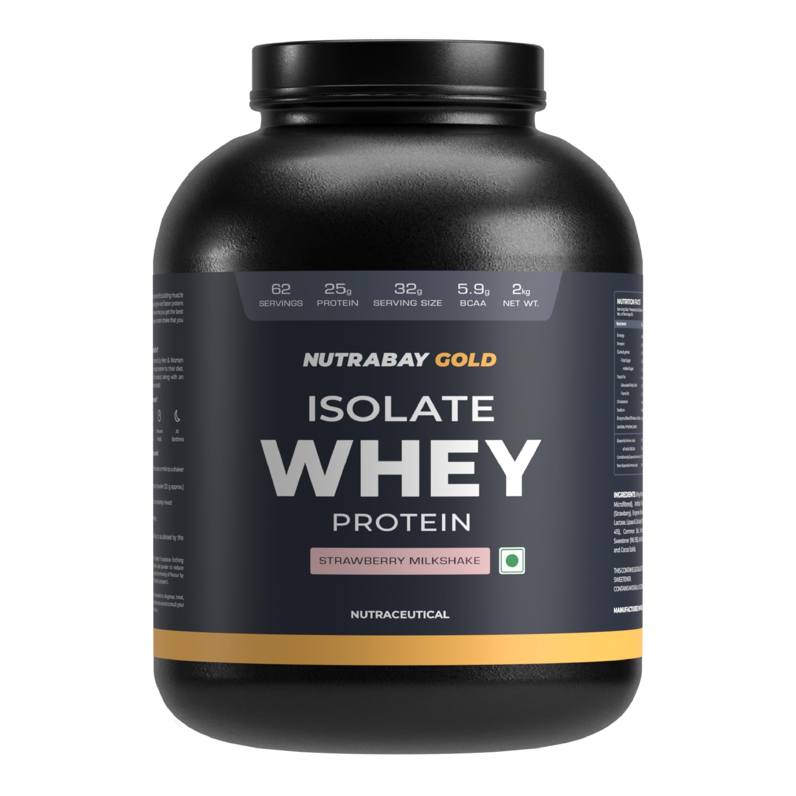 Nutrabay Gold Isolate Whey Protein Powder
