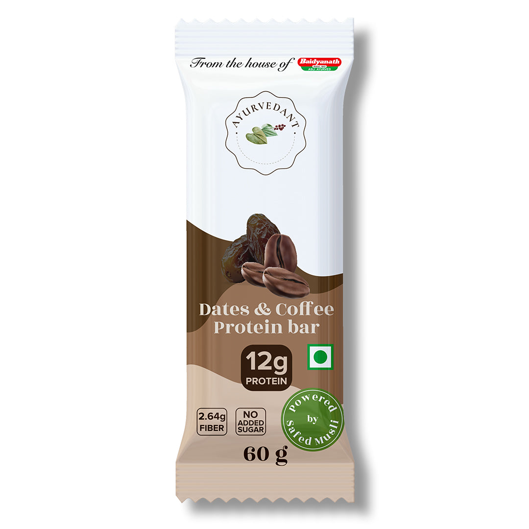 Ayurvedant Dates & Coffee Protein Bar - Image 1