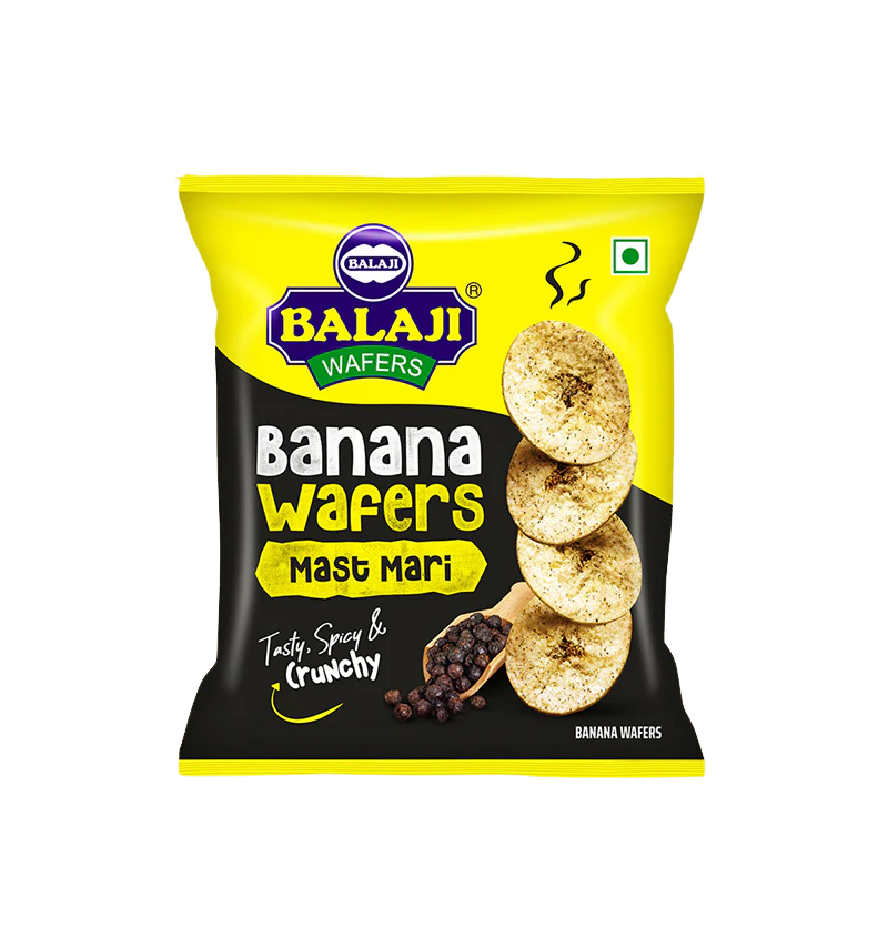 Balaji Banana Wafers Mast Mari 150g