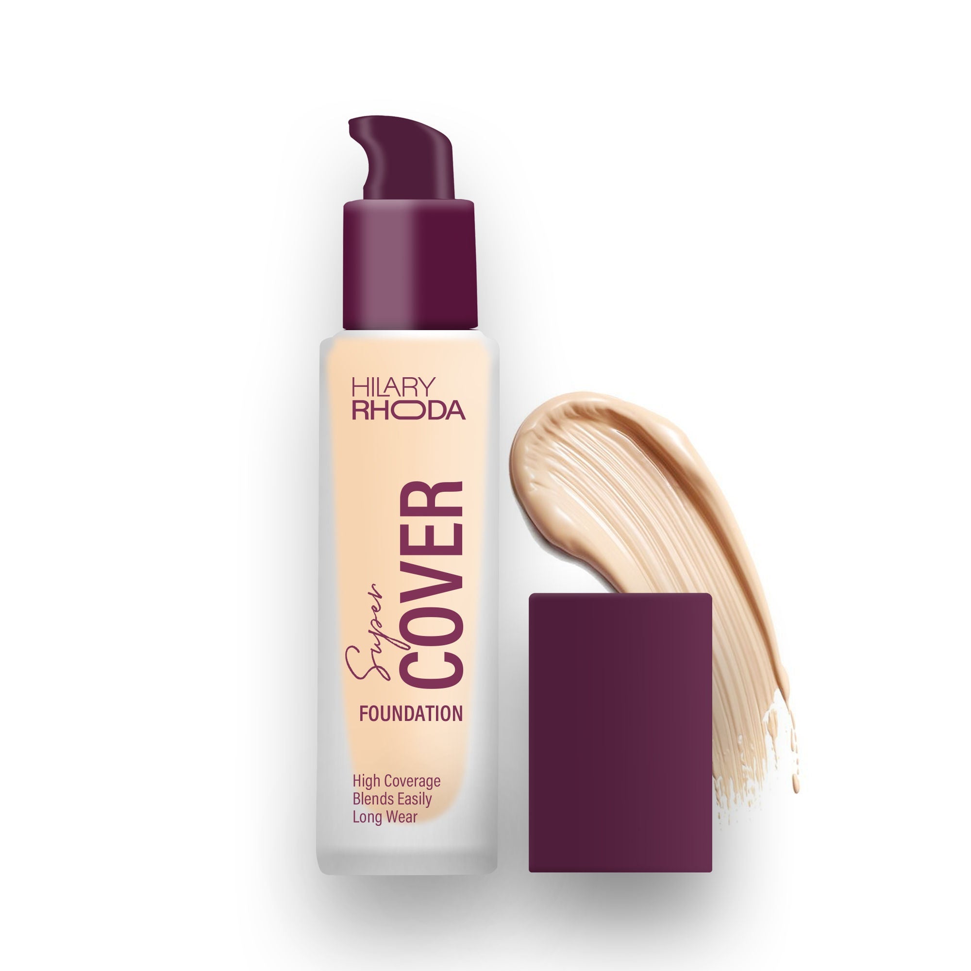 Hilary Rhoda Super Cover Waterproof Foundation - Shell White 01