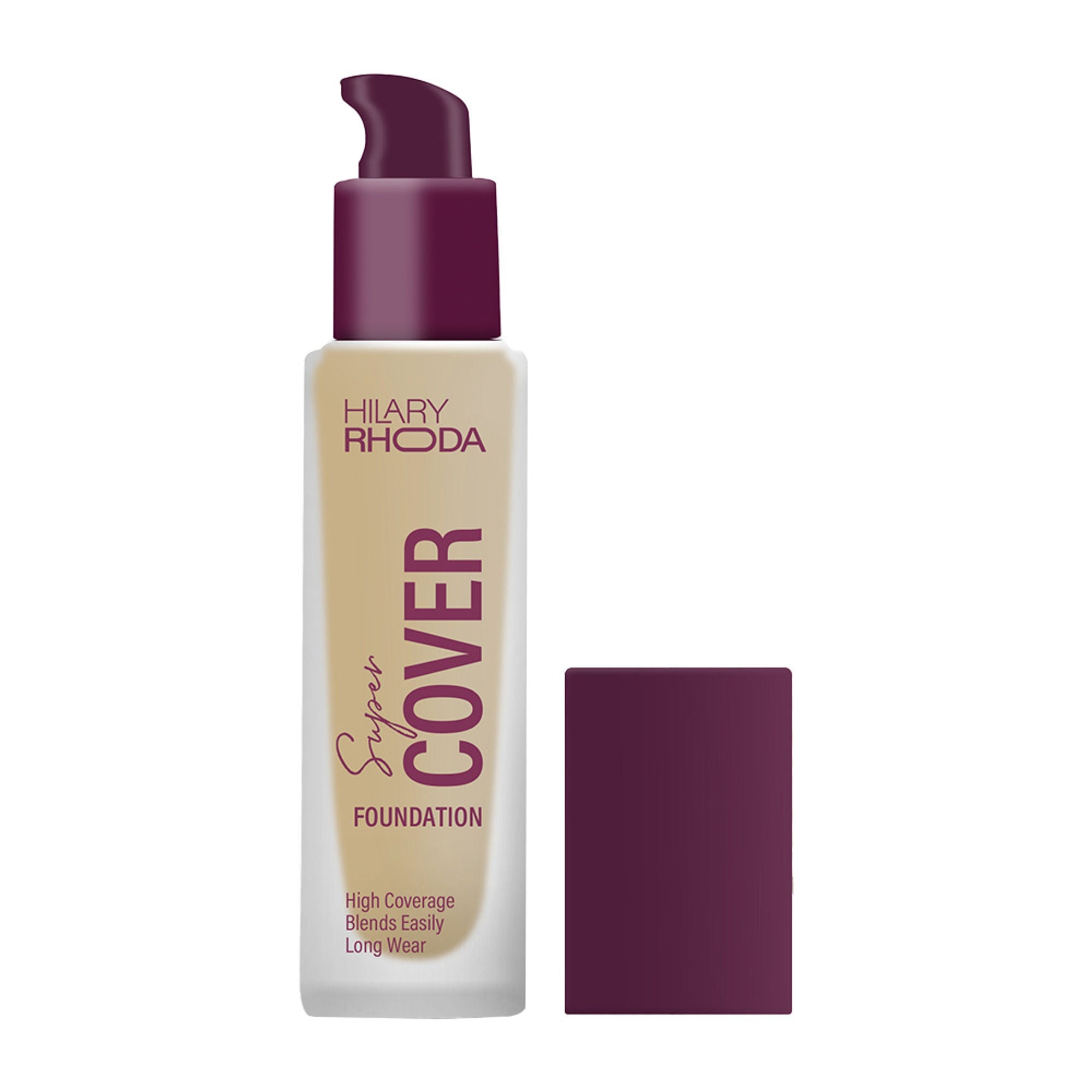 Hilary Rhoda Super Cover Waterproof Foundation - Nude Beige 03