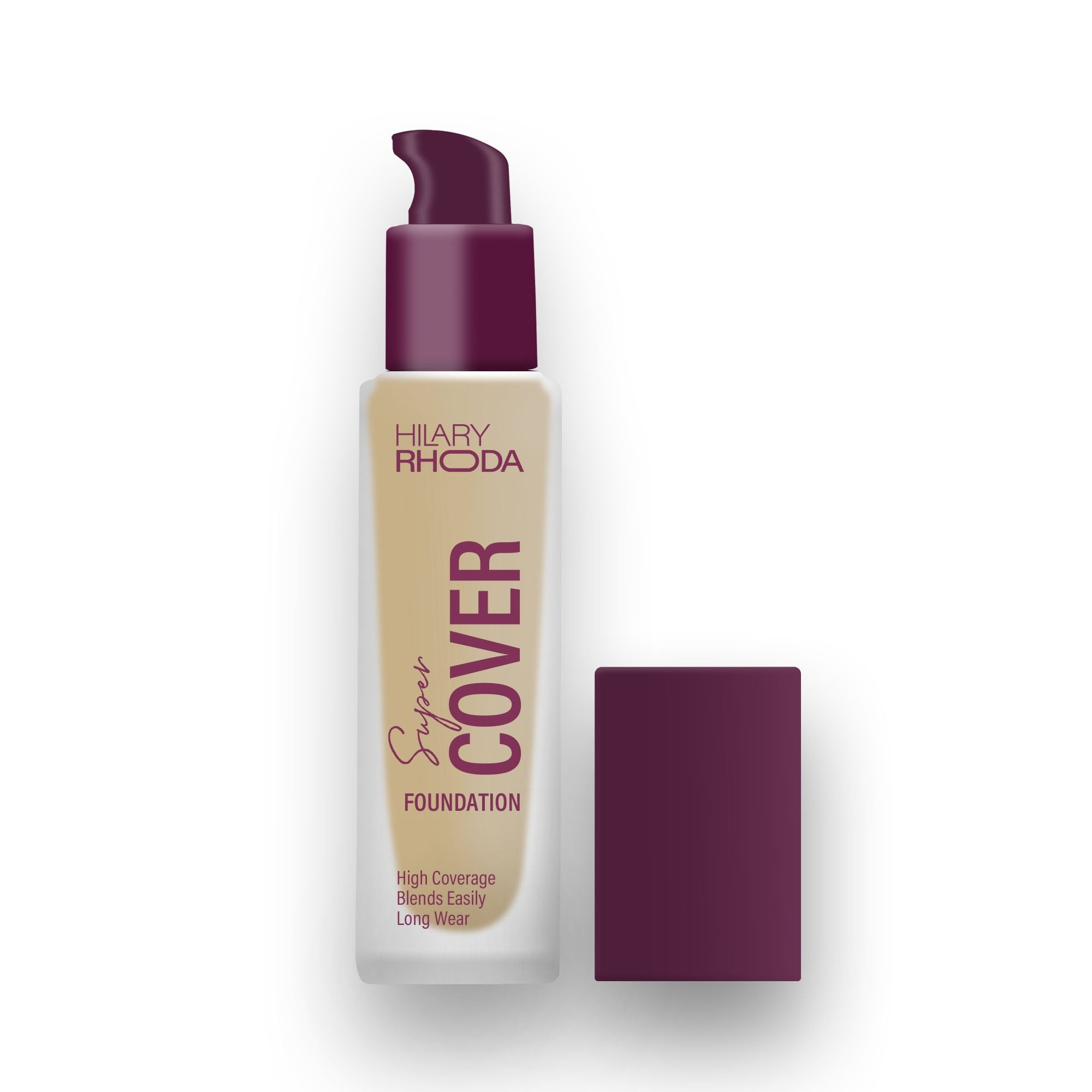 Hilary Rhoda Super Cover Waterproof Foundation - Nude Beige 03
