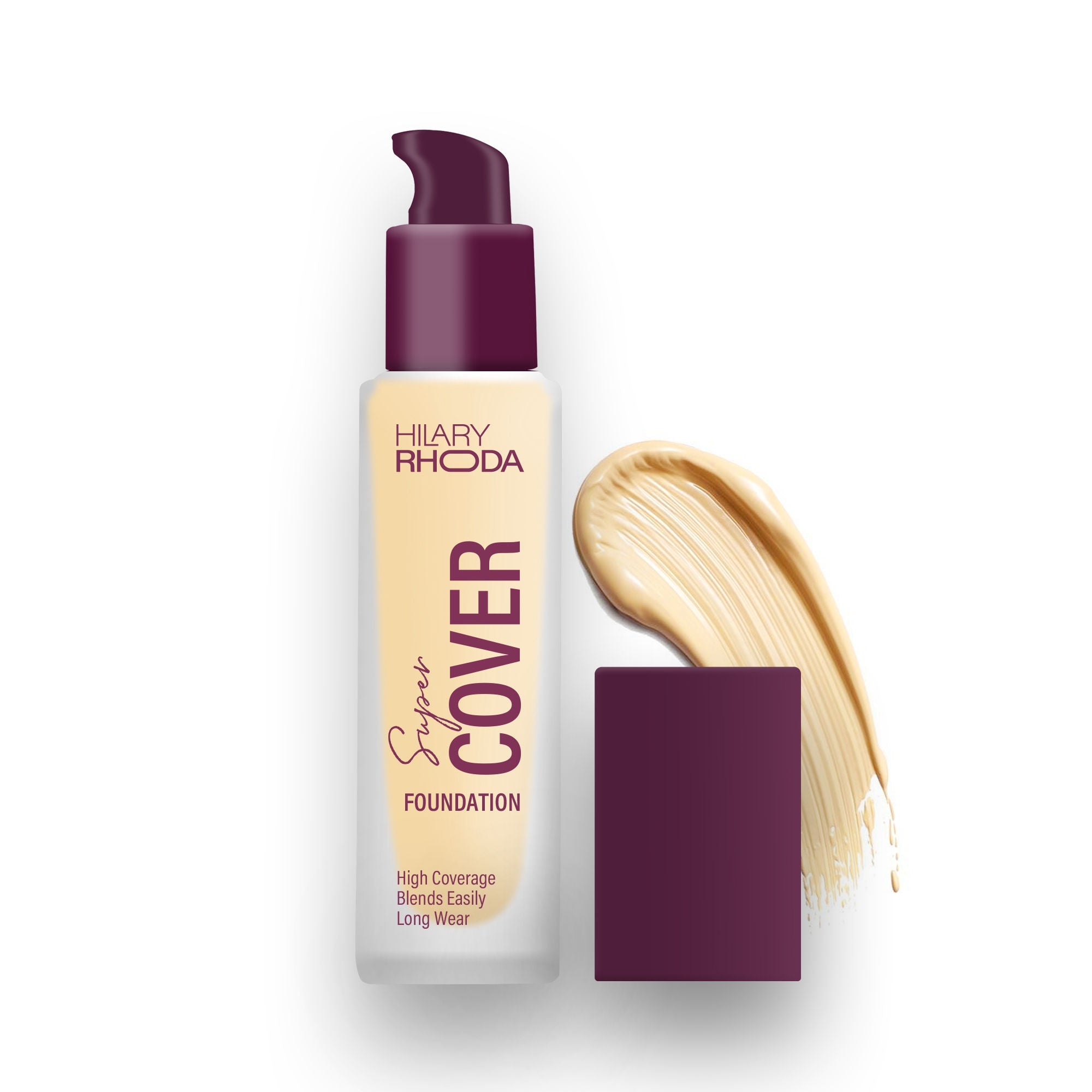 Hilary Rhoda Super Cover Waterproof Foundation - Golden Beige 04