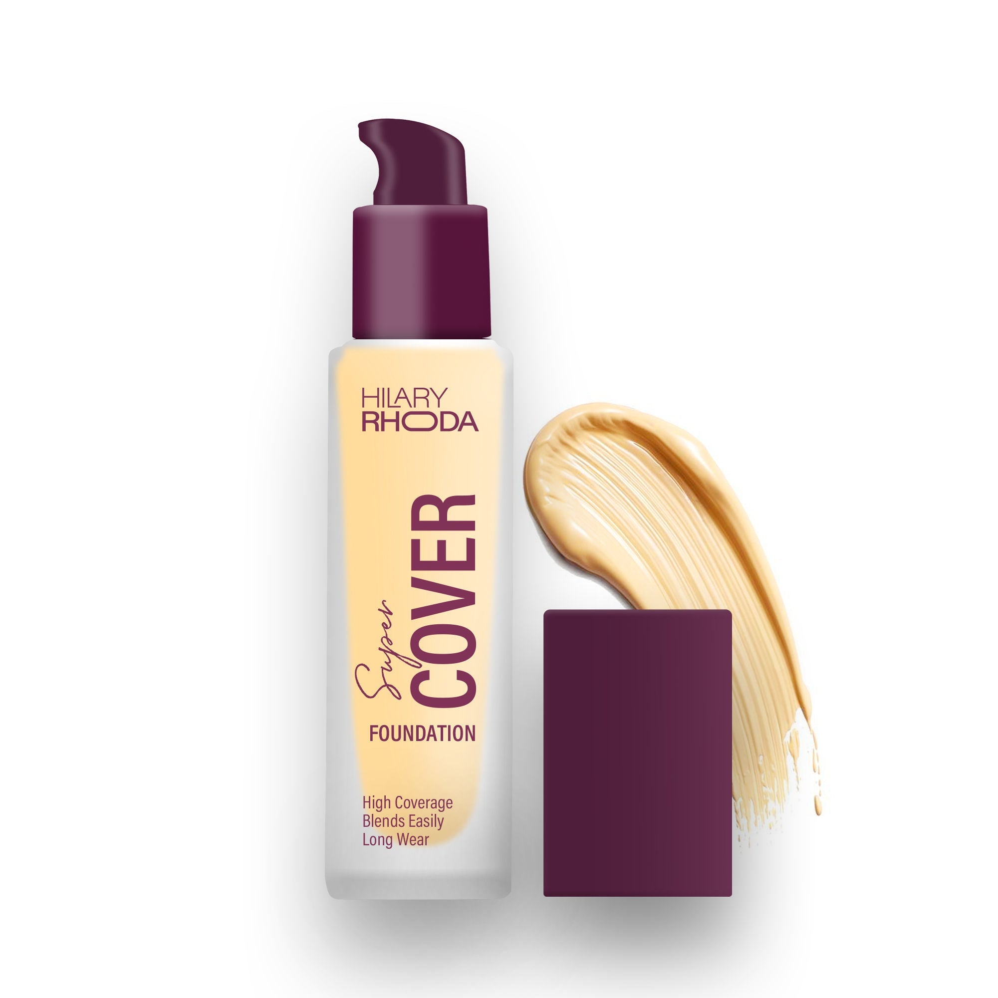 Hilary Rhoda Super Cover Waterproof Foundation - Caramel Beige 05