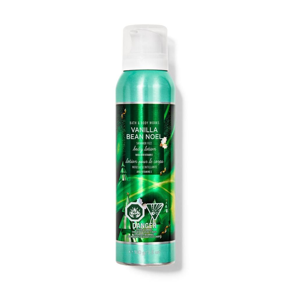 Bath & Body Works Vanilla Bean Noel Shimmer Fizz Body Lotion