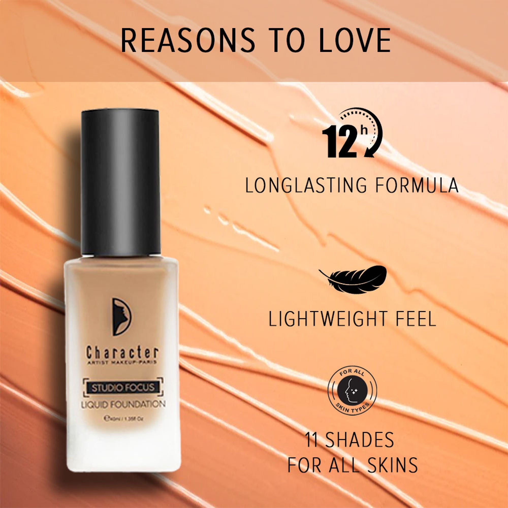 Character Studio Focus Liquid Foundation - Pif001