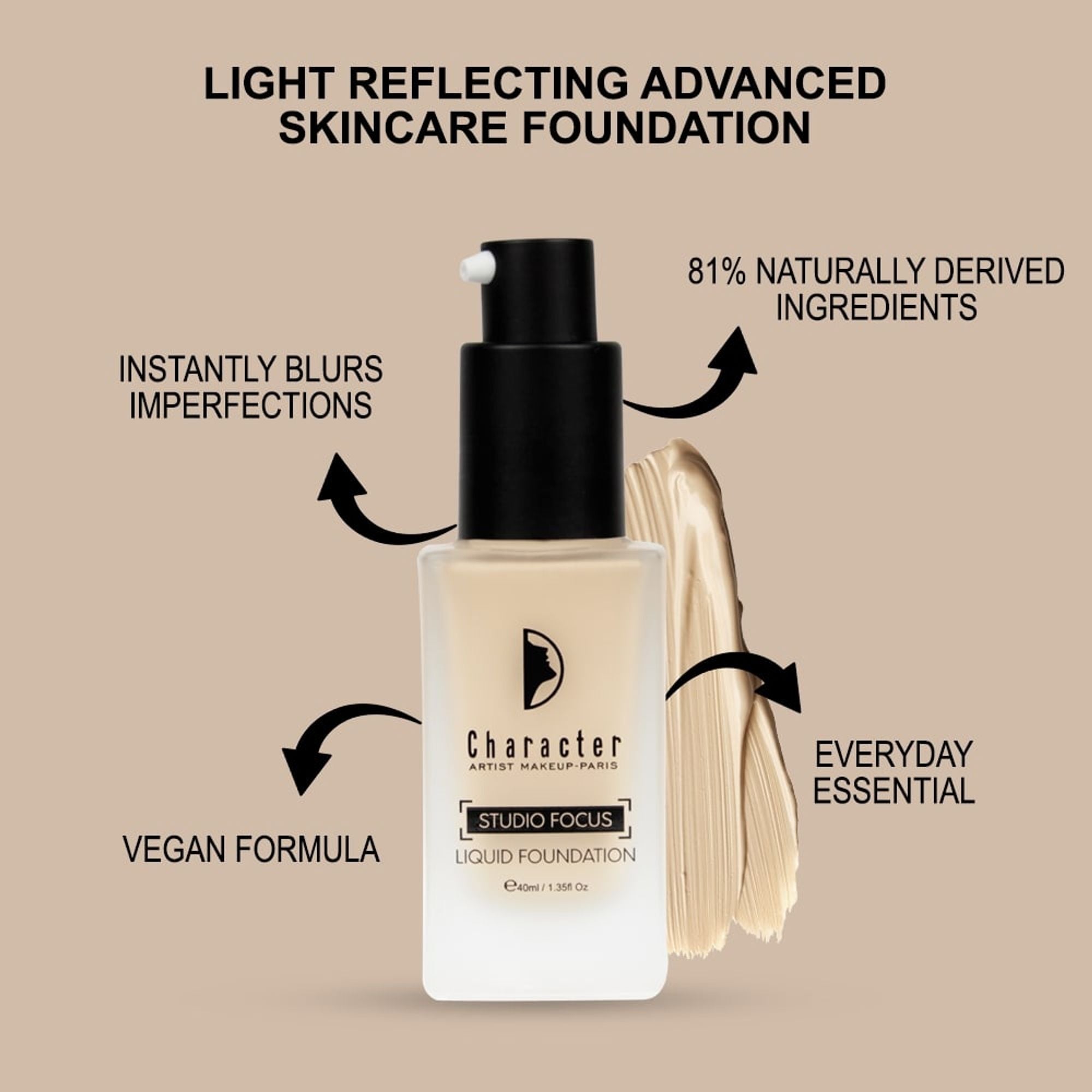 Character Studio Focus Liquid Foundation - Pif004