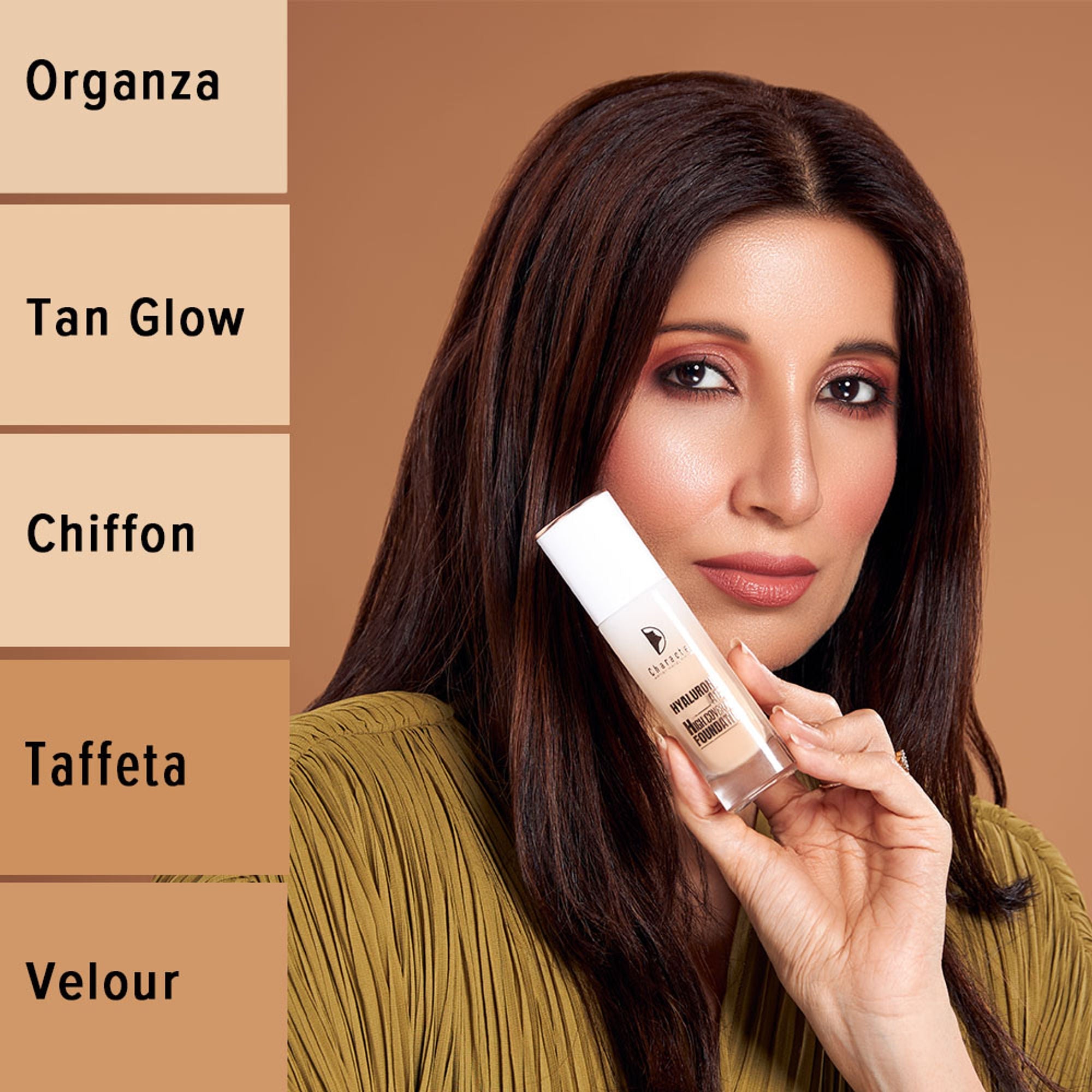Character Hyaluronic Acid High Coverage Foundation - Velour 006