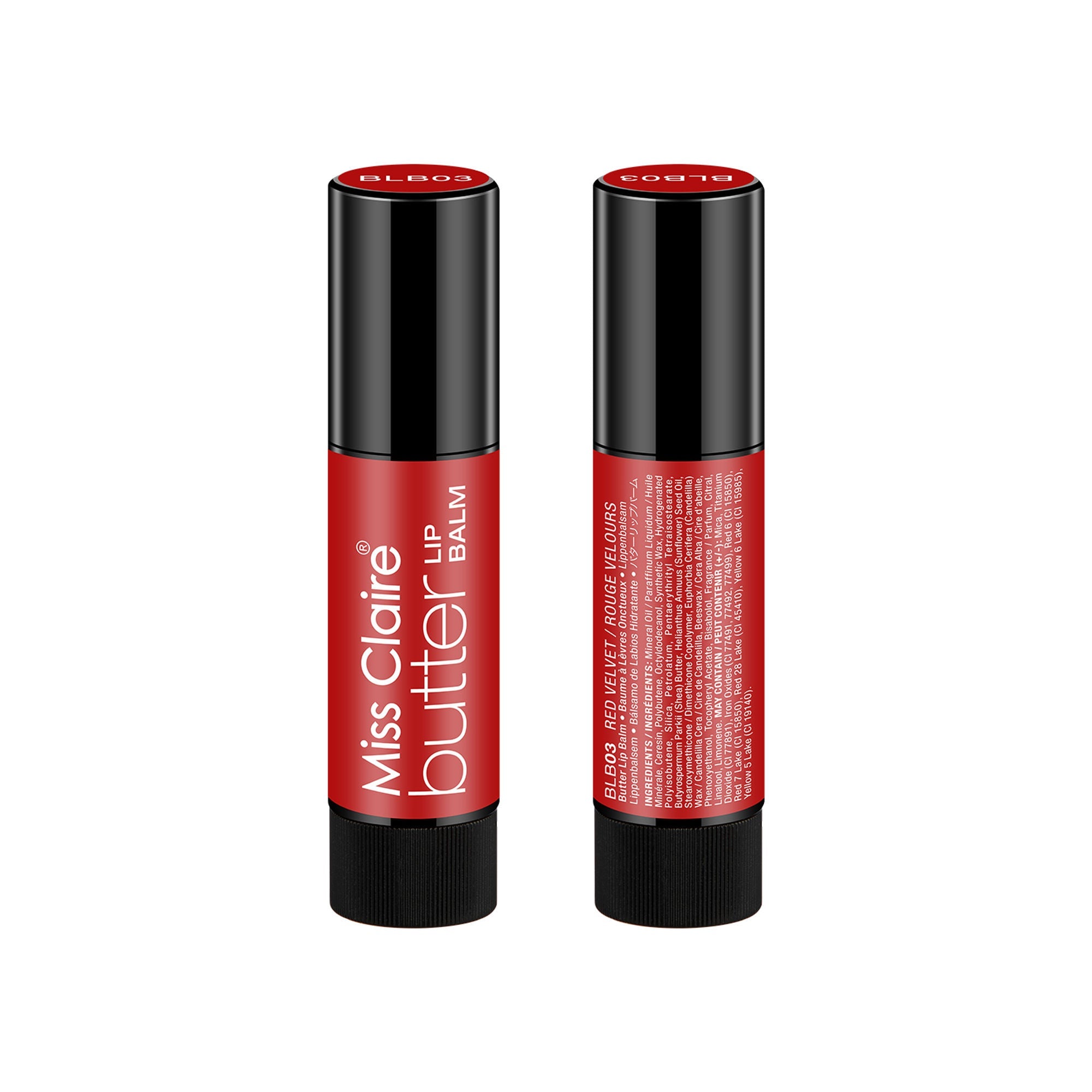 Miss Claire Butter Lip Balm - Red Velvet