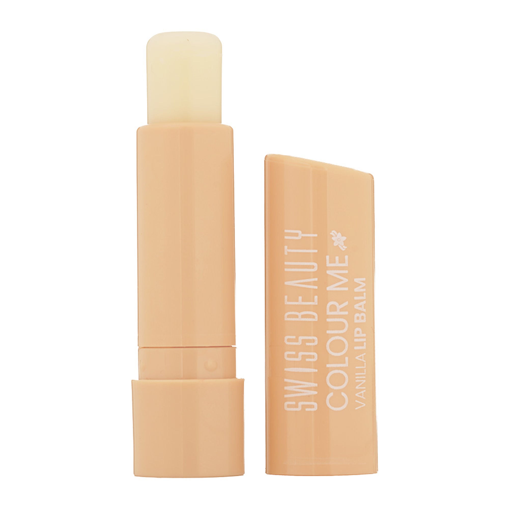 Swiss Beauty Colour Me Tinted Lip Balm For Dry With SPF 15 , Shea Butter and Vitamin E - 5 Vanilla Whirl