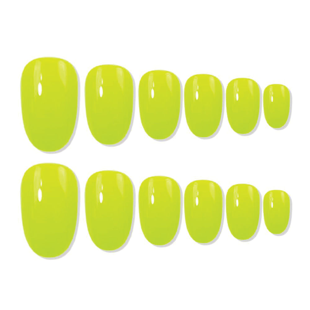 Shills Professional Reusable Press On Nails Oval - SPN546