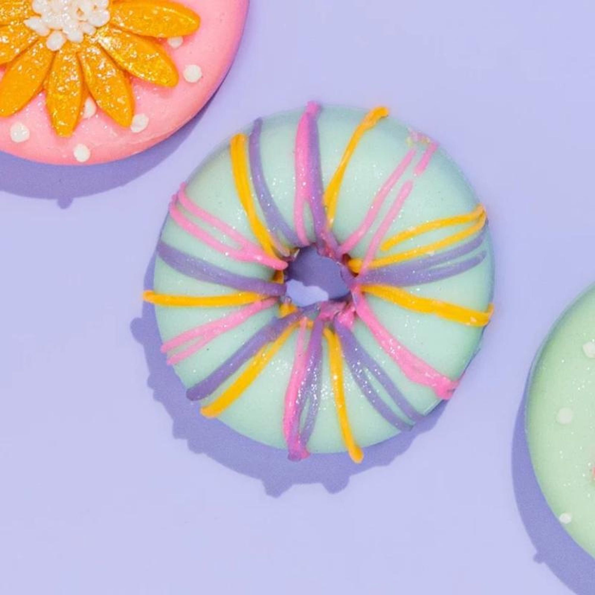 The Sass Bar Summer Melange Donut Soap