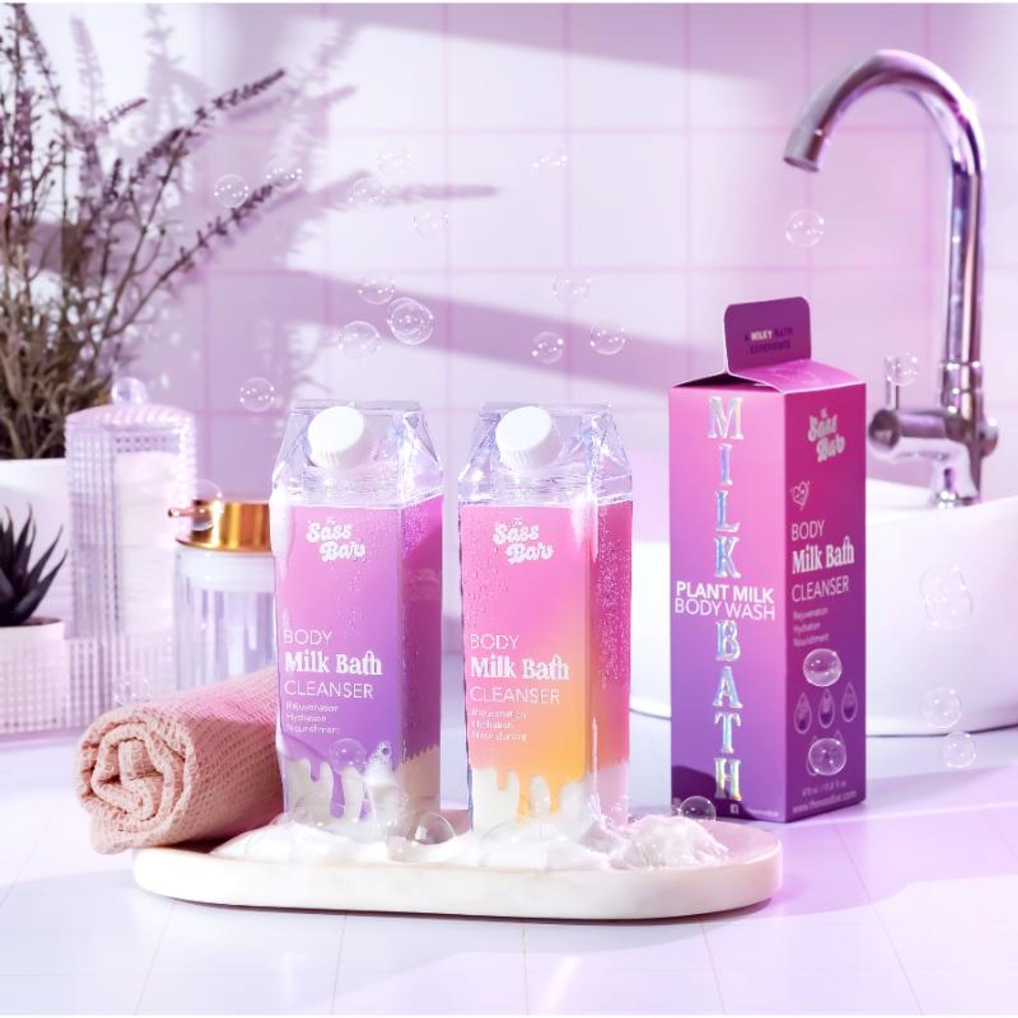 The Sass Bar Dawn & Dusk Duo Bodywash Cleanser