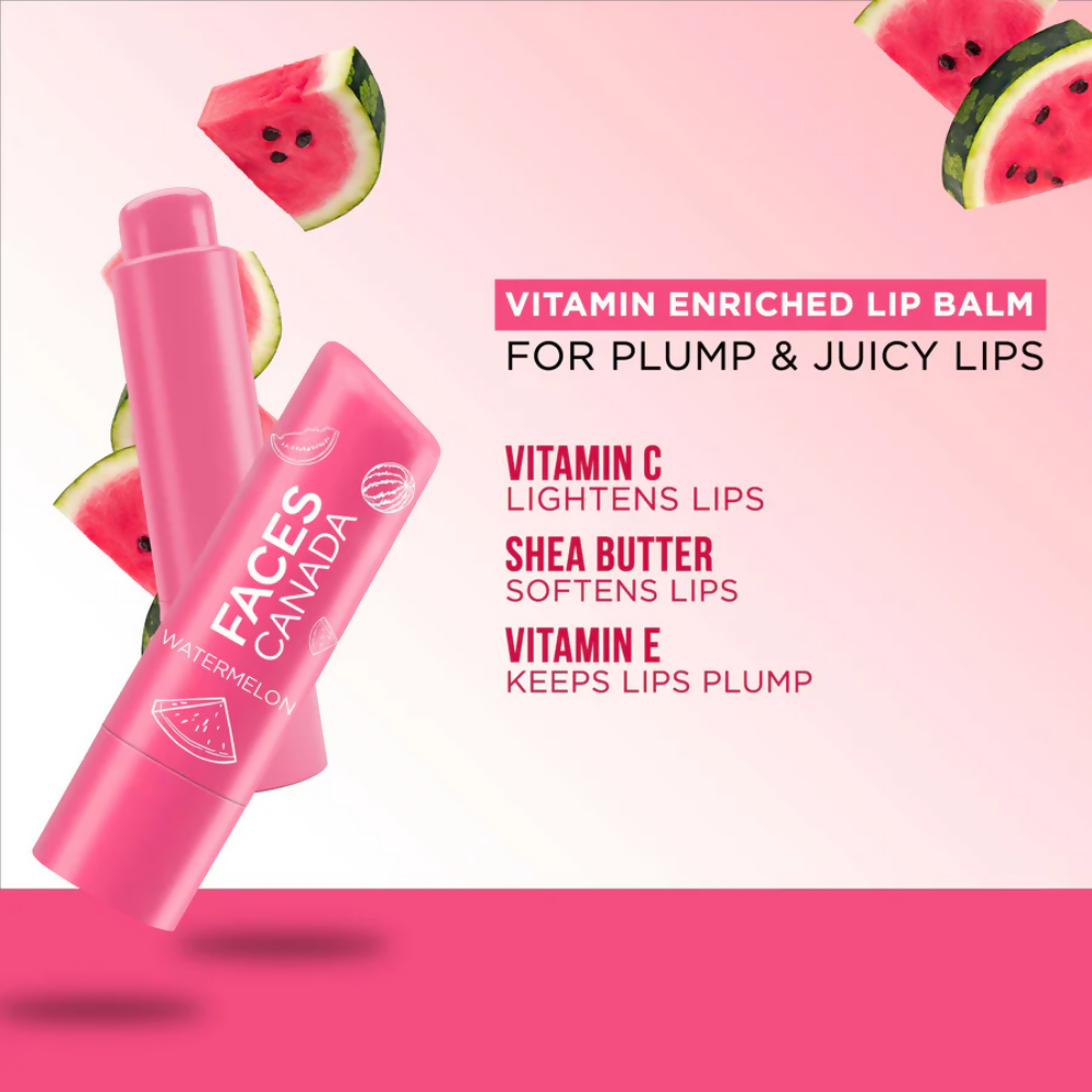 Faces Canada Vitamin C Lip Balm - Watermelon