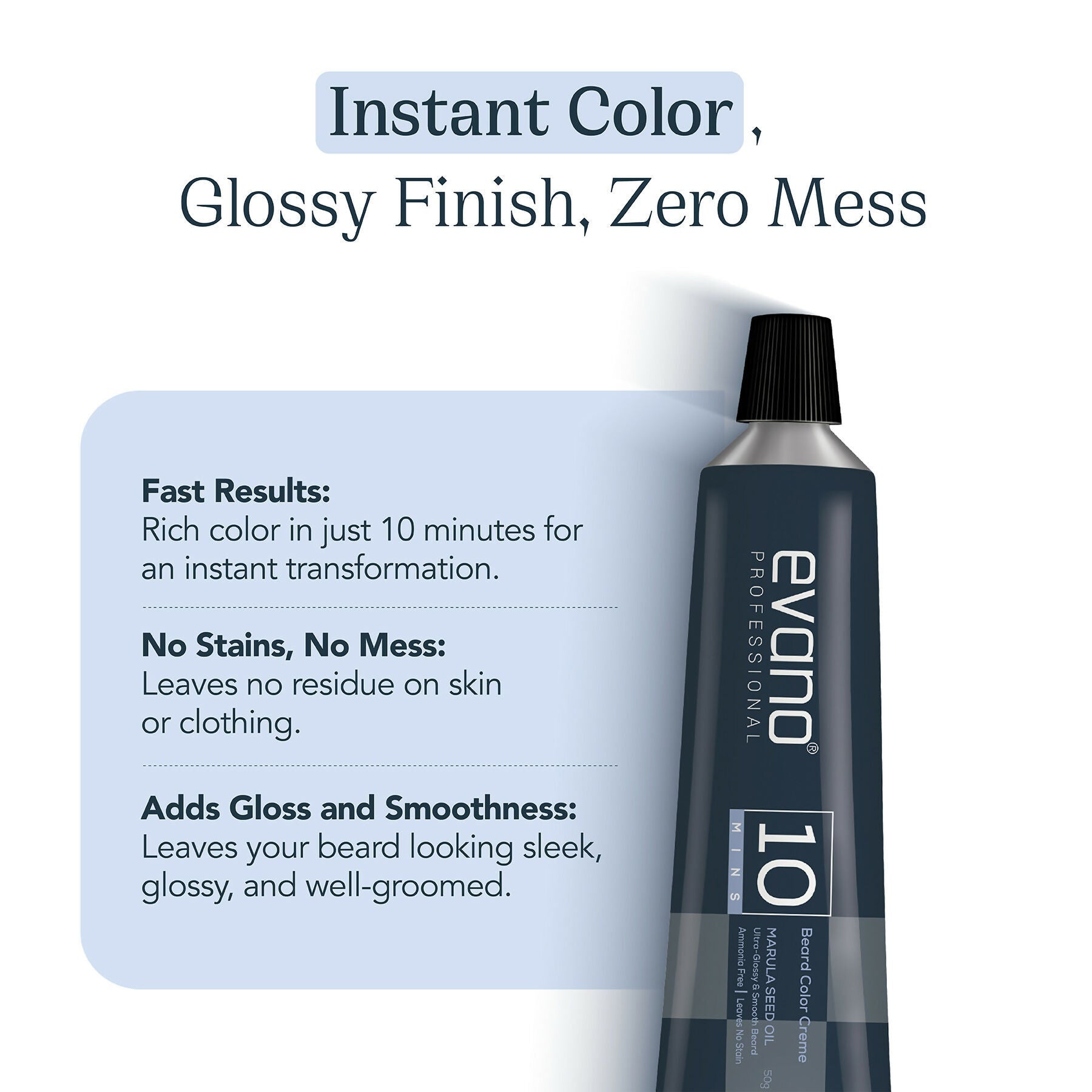 Evano Professional Beard Color For Men-Darkest Brown