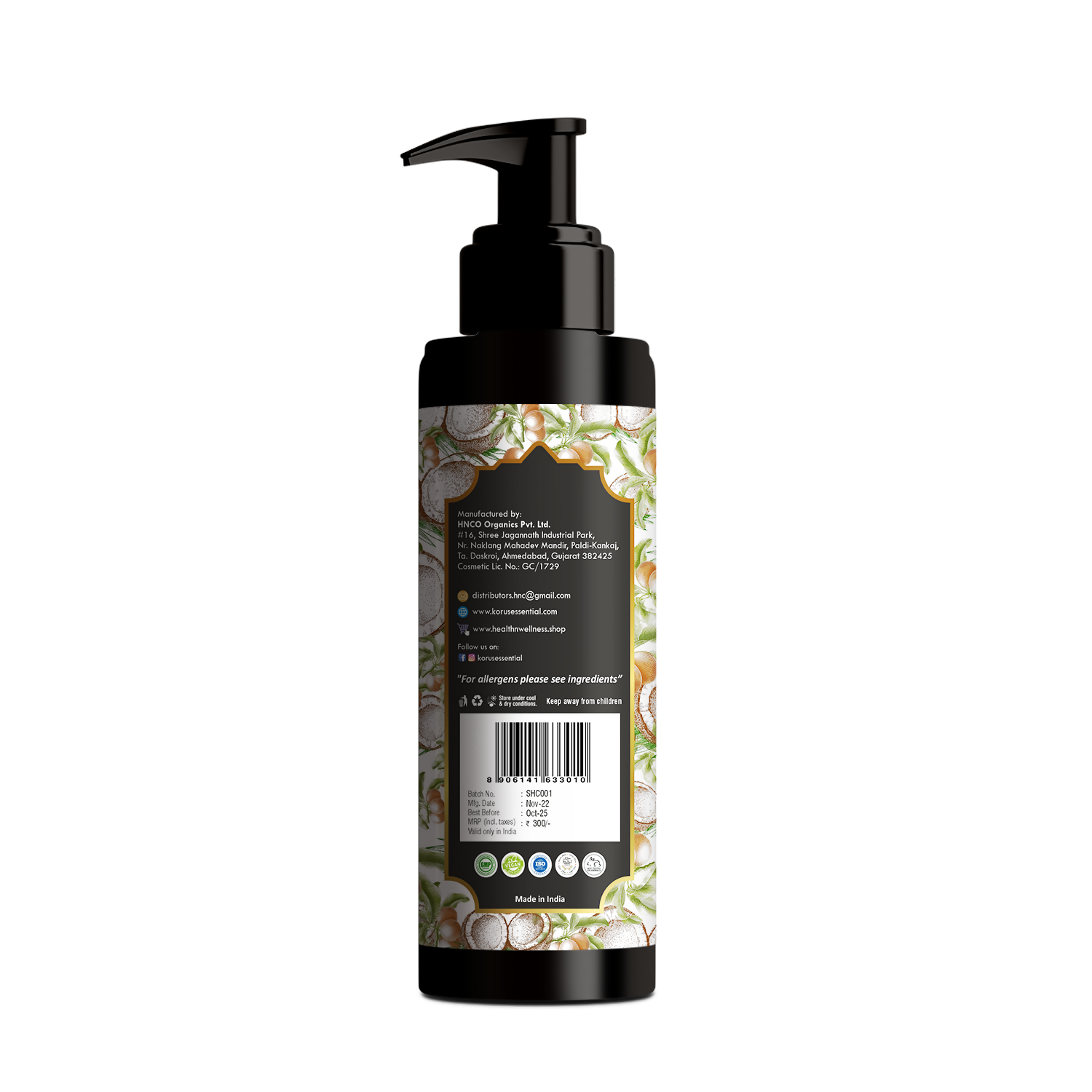 Korus Essential Shea Butter Conditioner With Coconut Protein