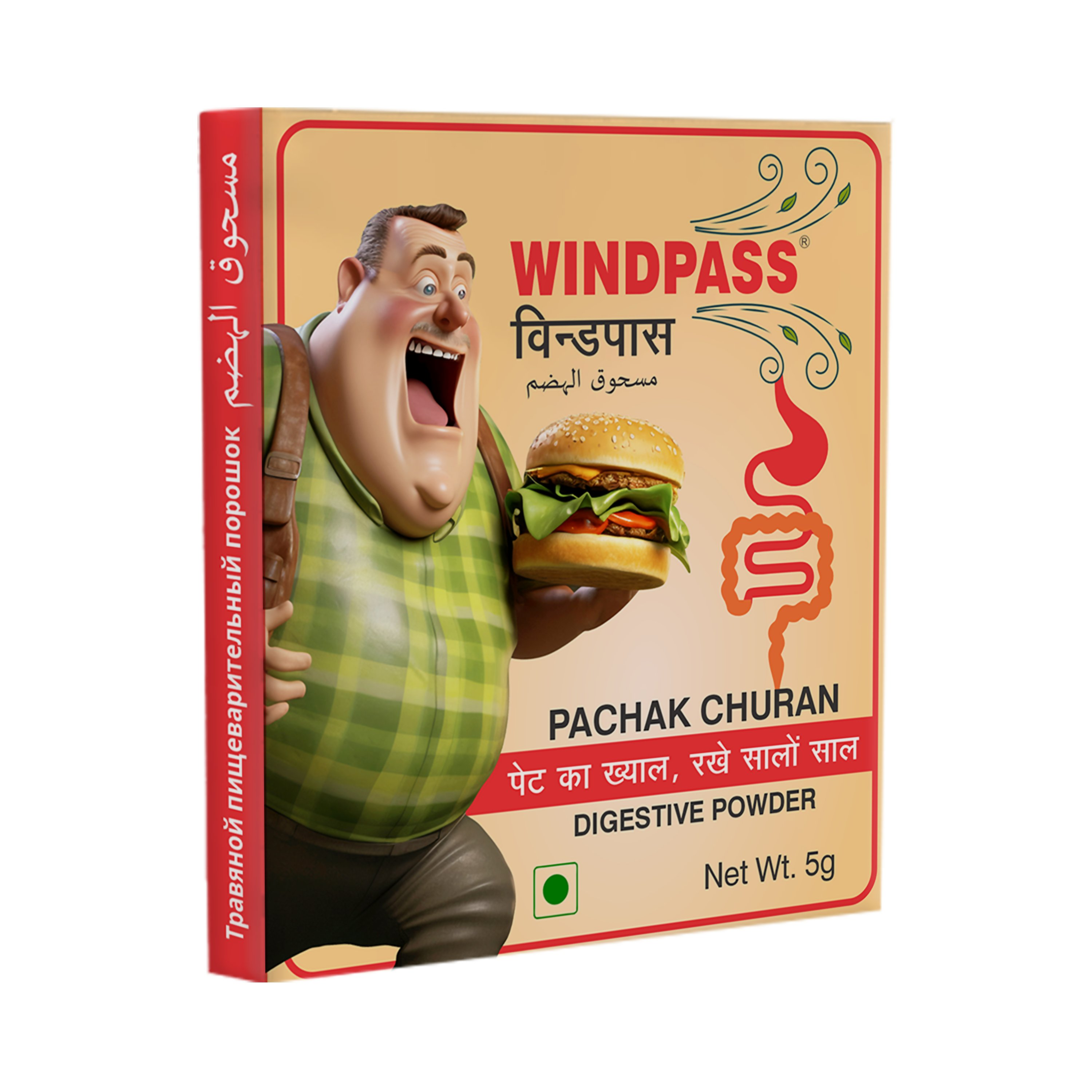 Satya Pharmaceuticals Ayurveda Windpass Pachak Churan Sachet