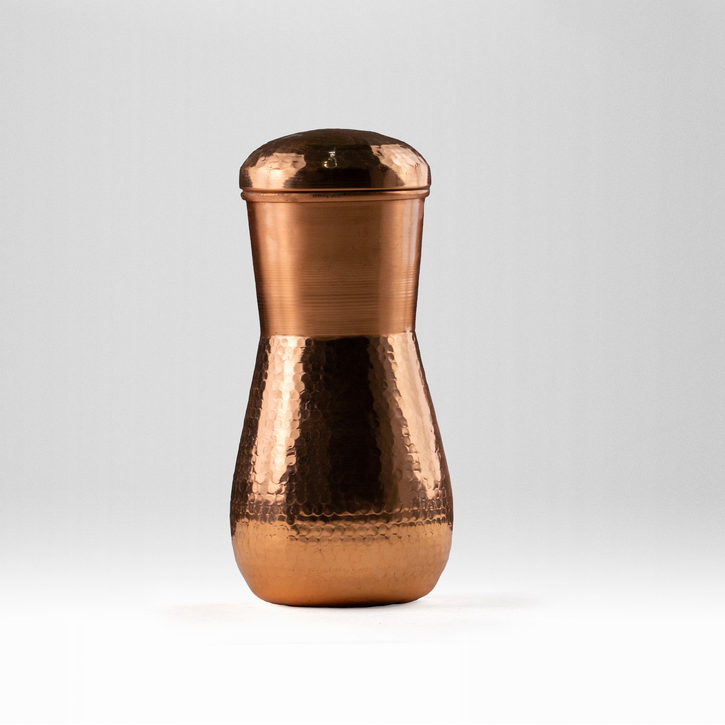 Health Smith Pure Copper Marina Jar Modern for Water | Copper Utensil for Water