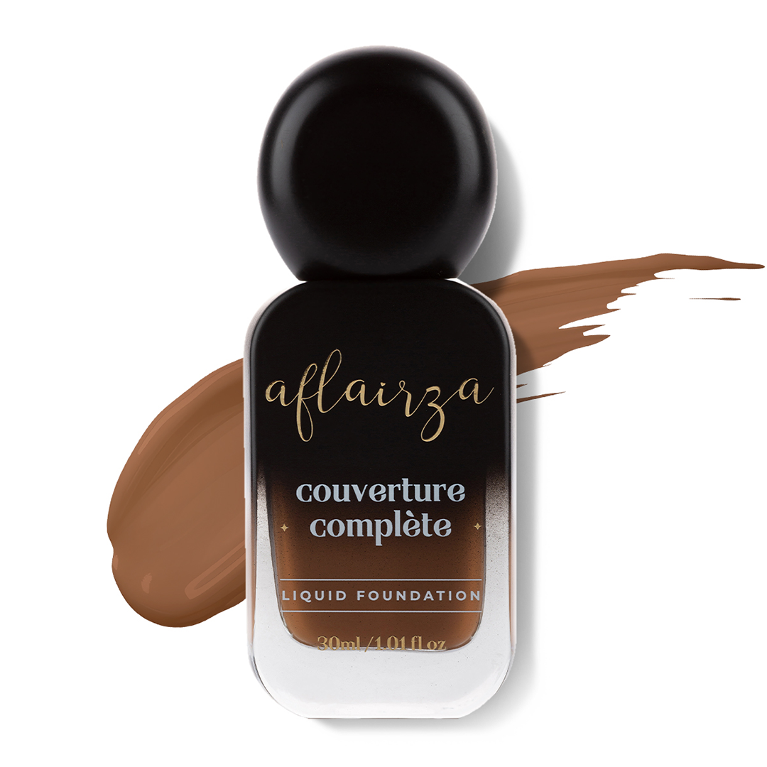 Aflairza Coverture Complete Liquid Foundation with 7 Shades for All Skin Tones