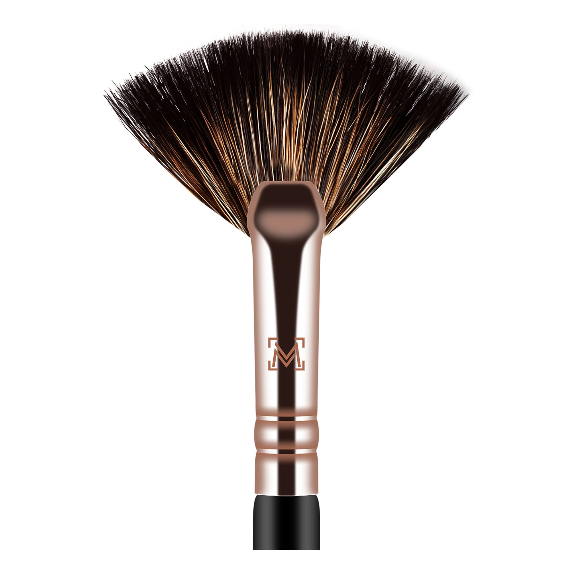 Miss Claire M24 - Fan Brush - Rose Gold