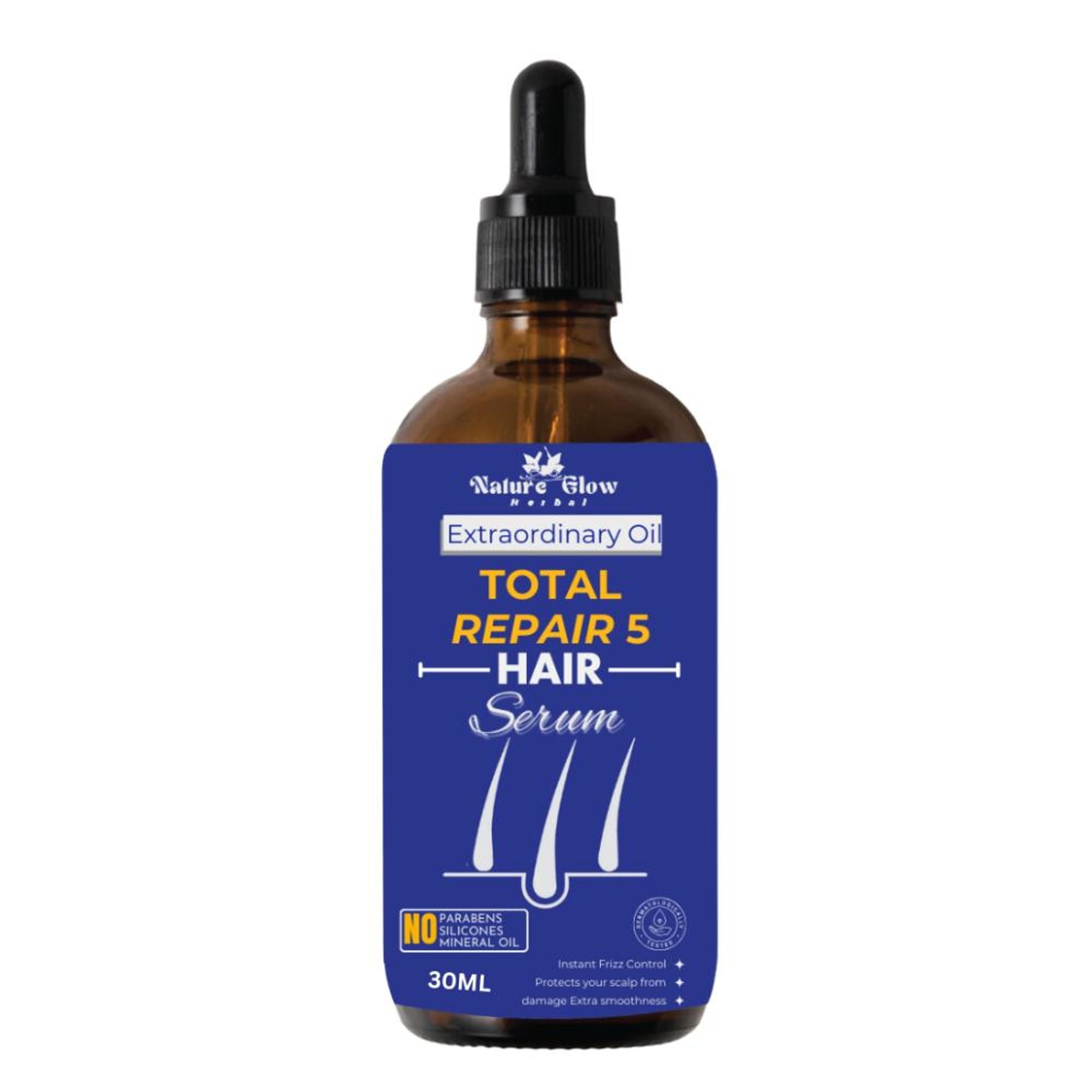 Nature Glow Herbal Total Repair 5 Hair Serum