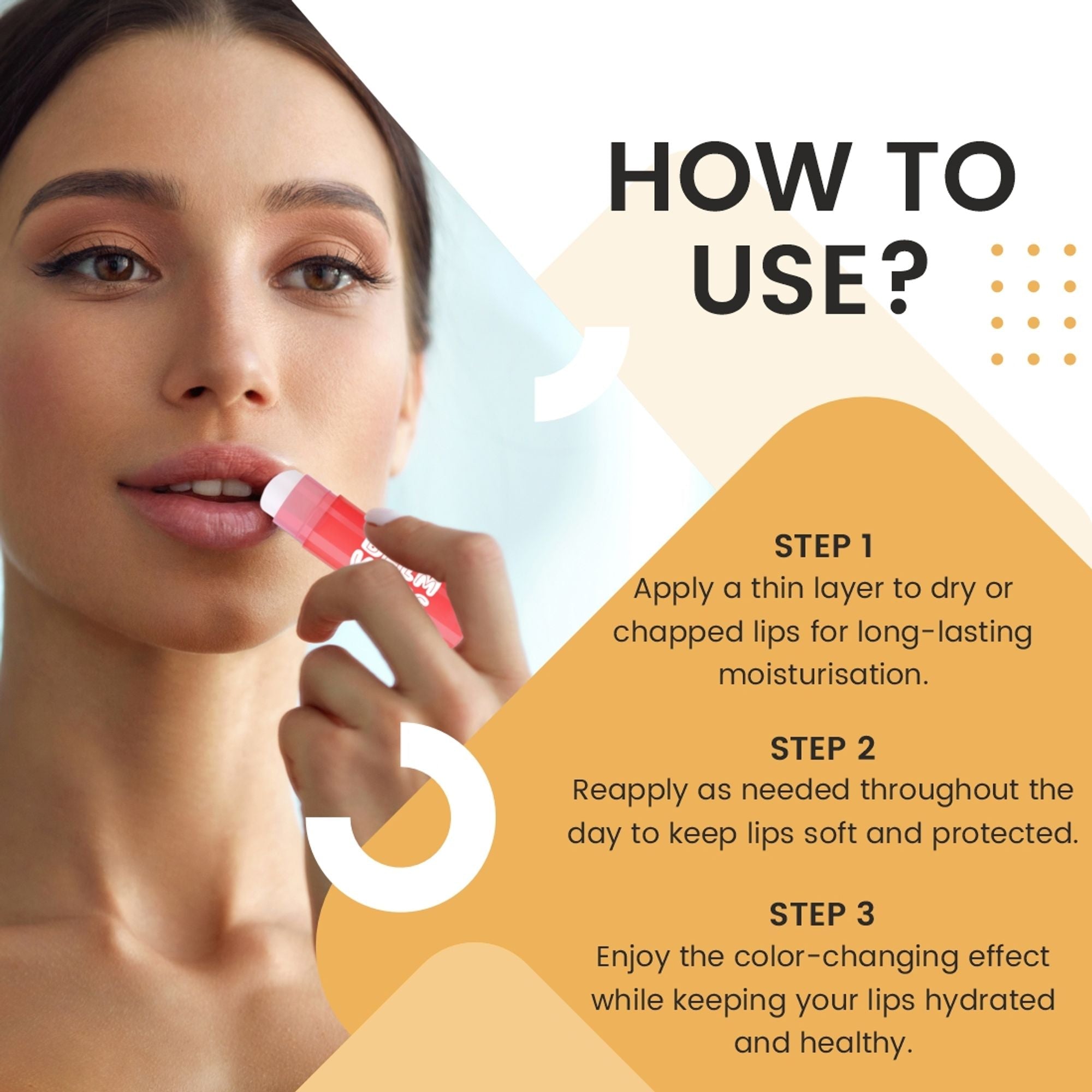 Matt Look Balm Vibes Color Change Lip Balm - Cherry Twist