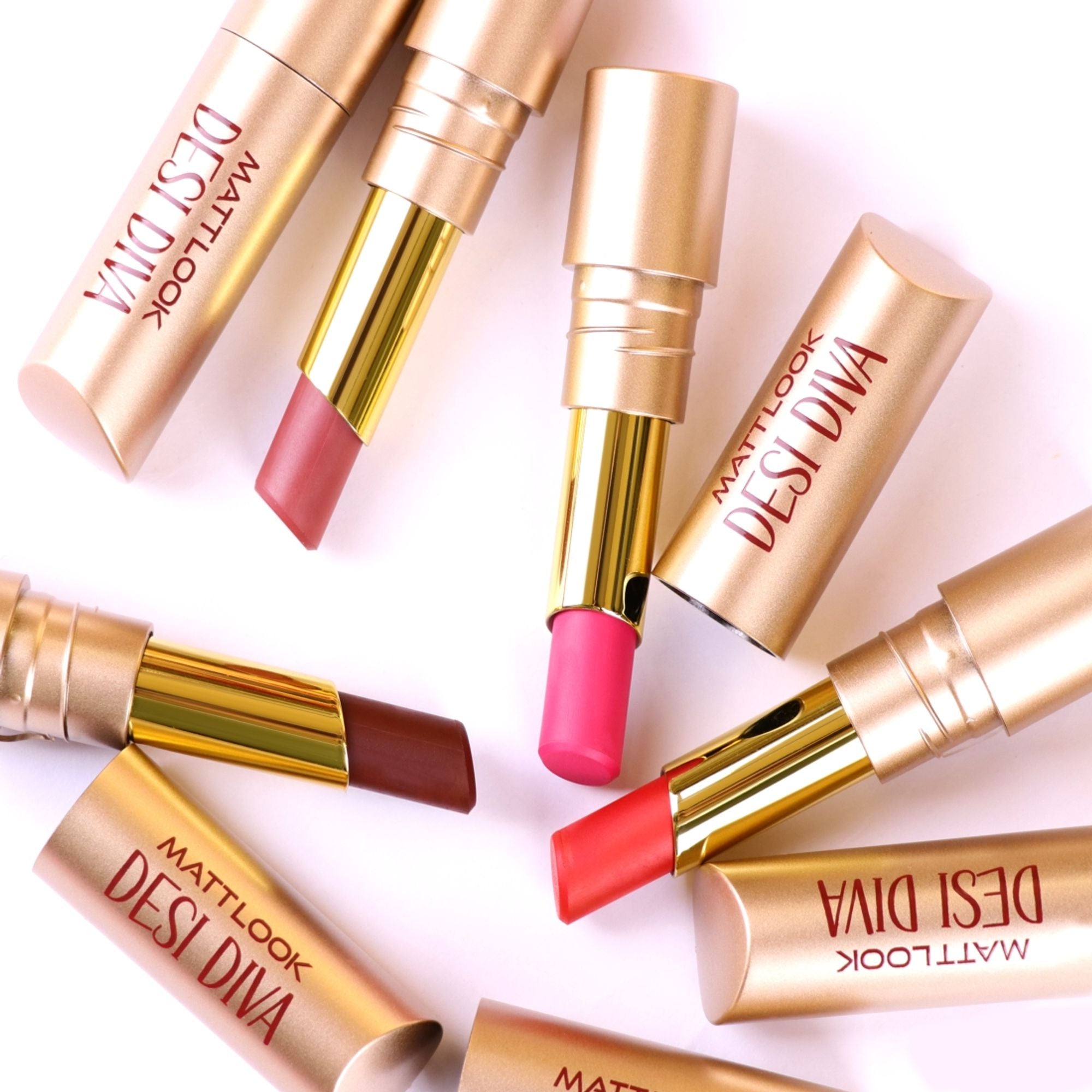 Matt Look Desi Diva HD Matte Lipstick - Maroon Envy-11