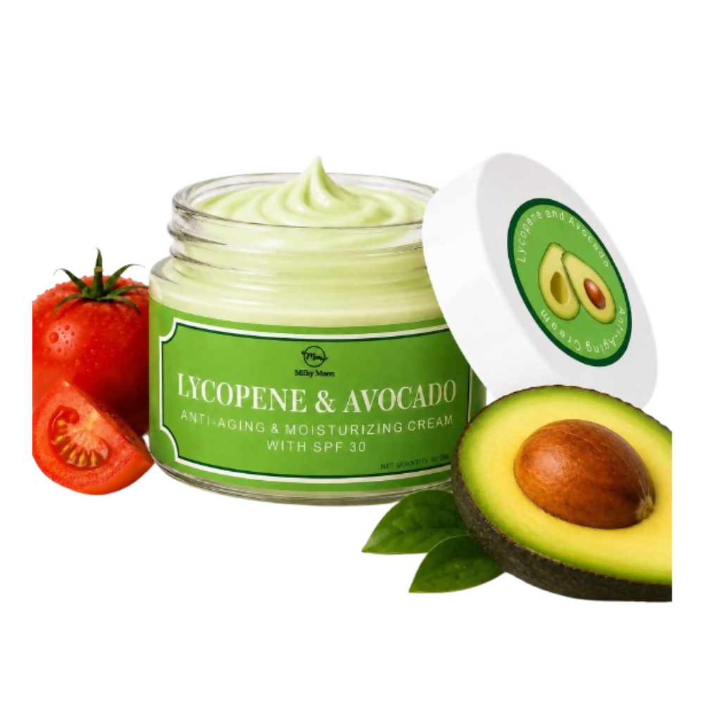 Milky Moon Lycopene & Avocado Anti-Aging & Moisturizing Cream with SPF 30