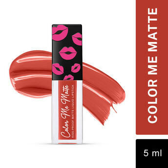 Jaquline USA Color Me Matte Liquid Lipstick - Spice Orange