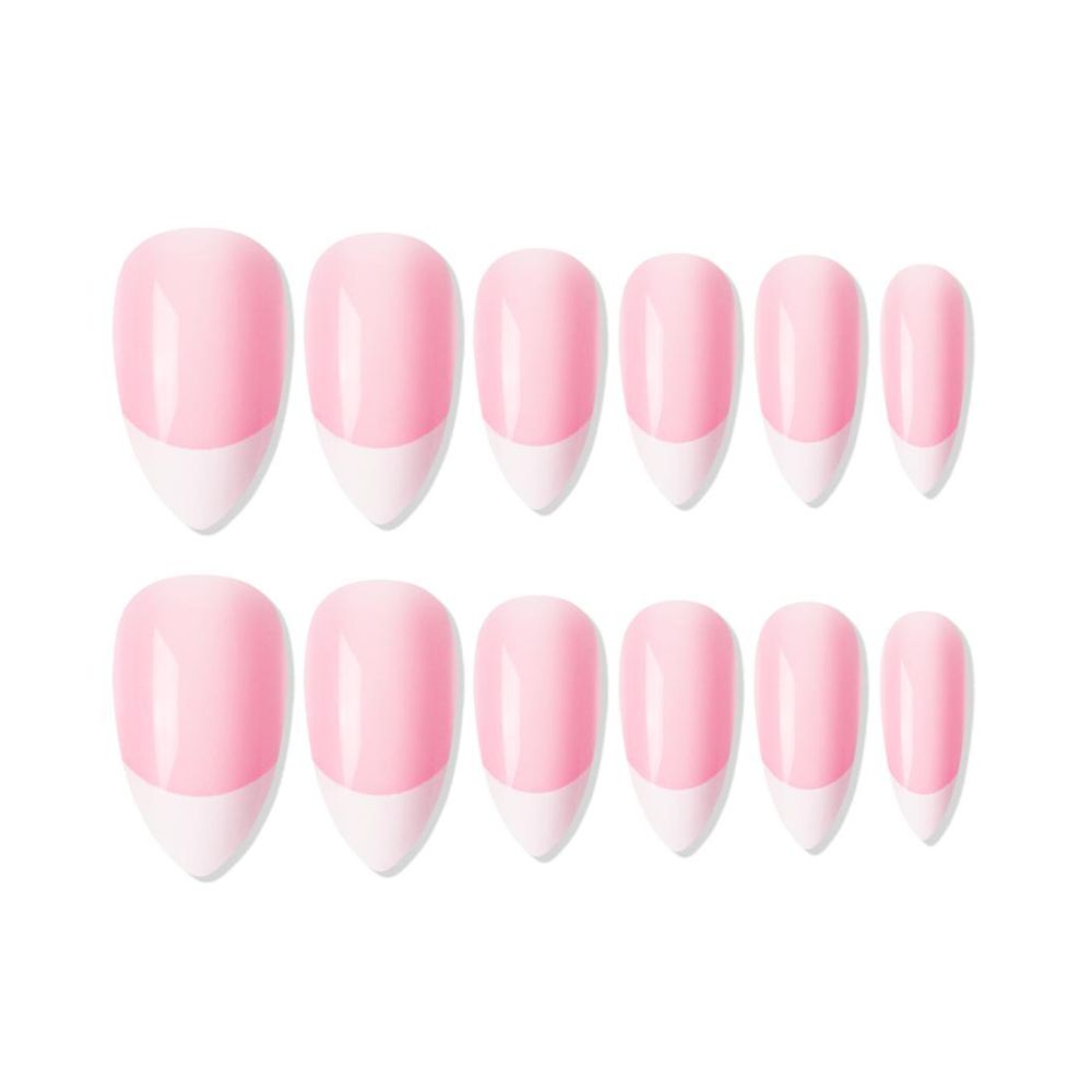 Shills Professional Reusable Press On Nails French Almond - SPN746