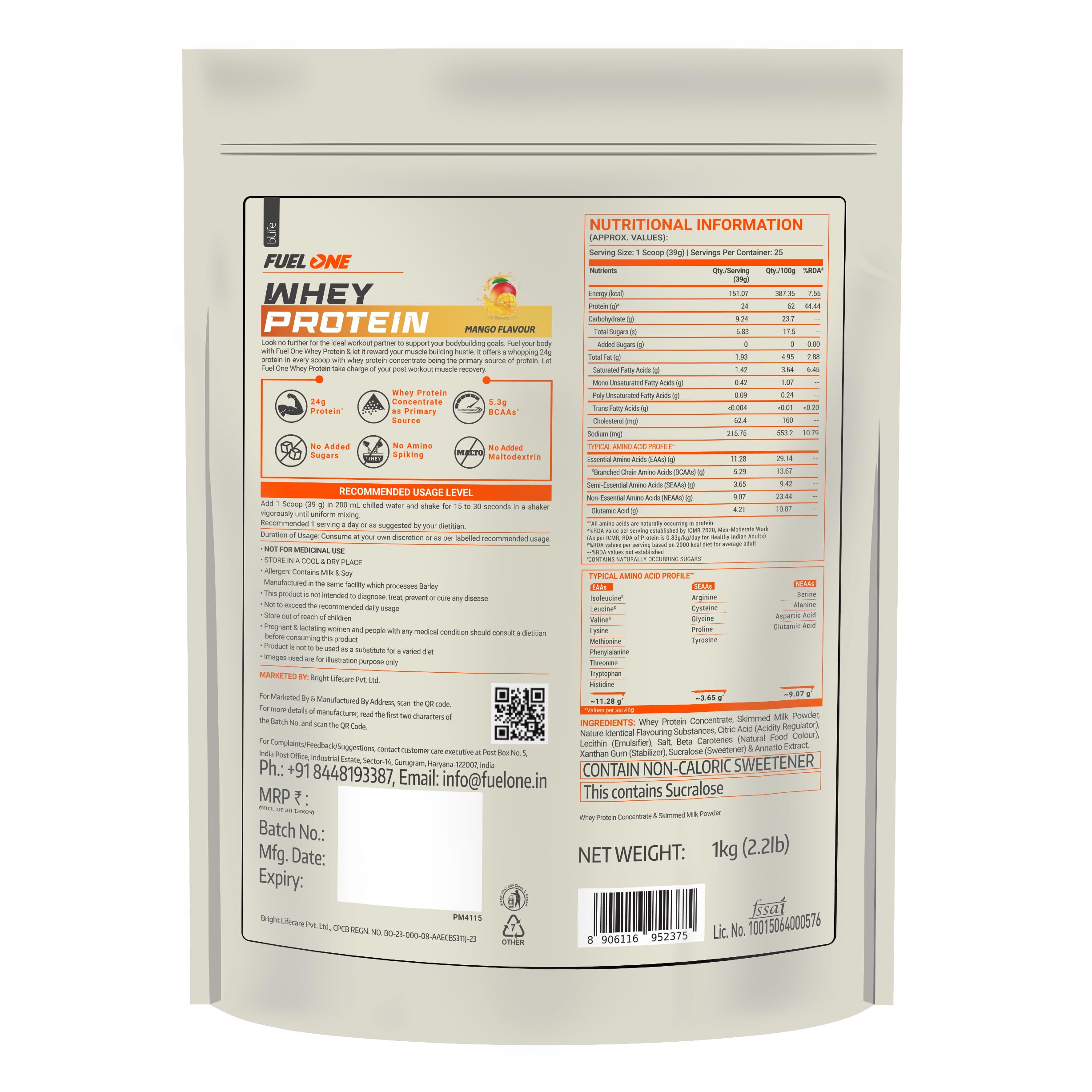 Fuelone Whey Protein