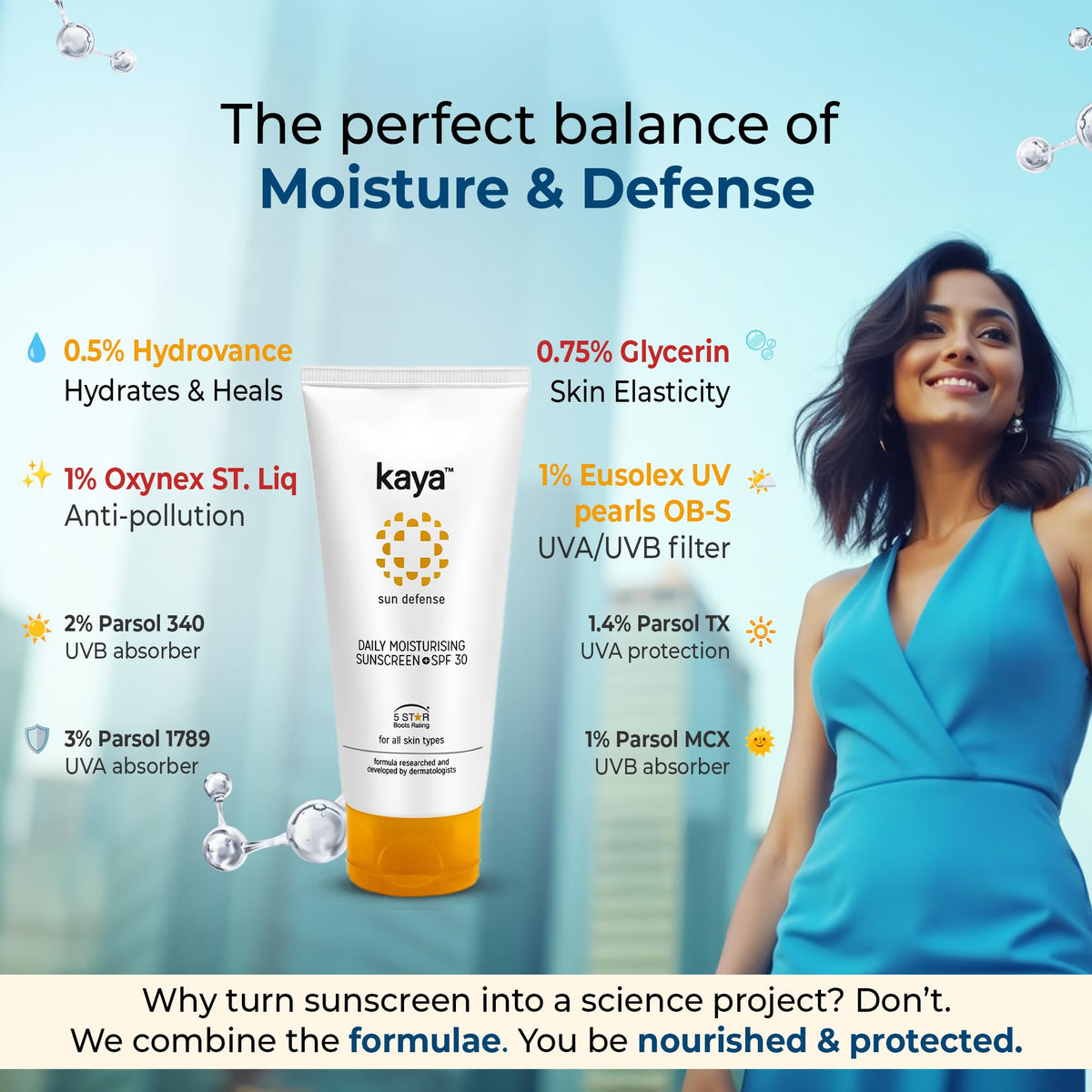 Kaya Daily Moisturising Sunscreen SPF 30