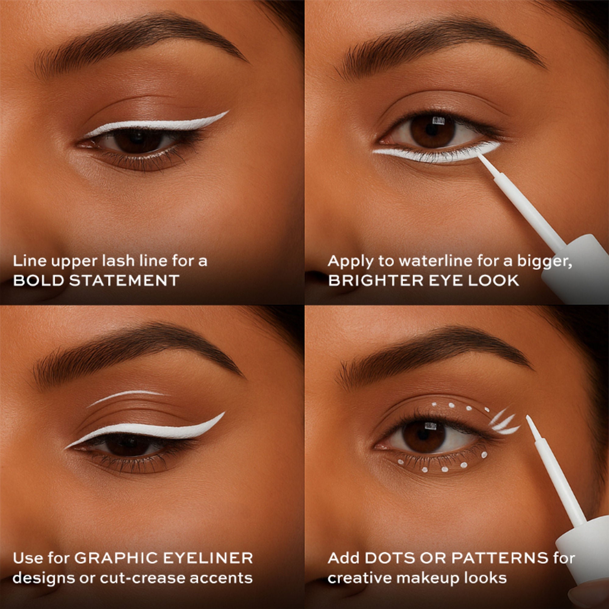 Relove Dip Eyeliner Black - White