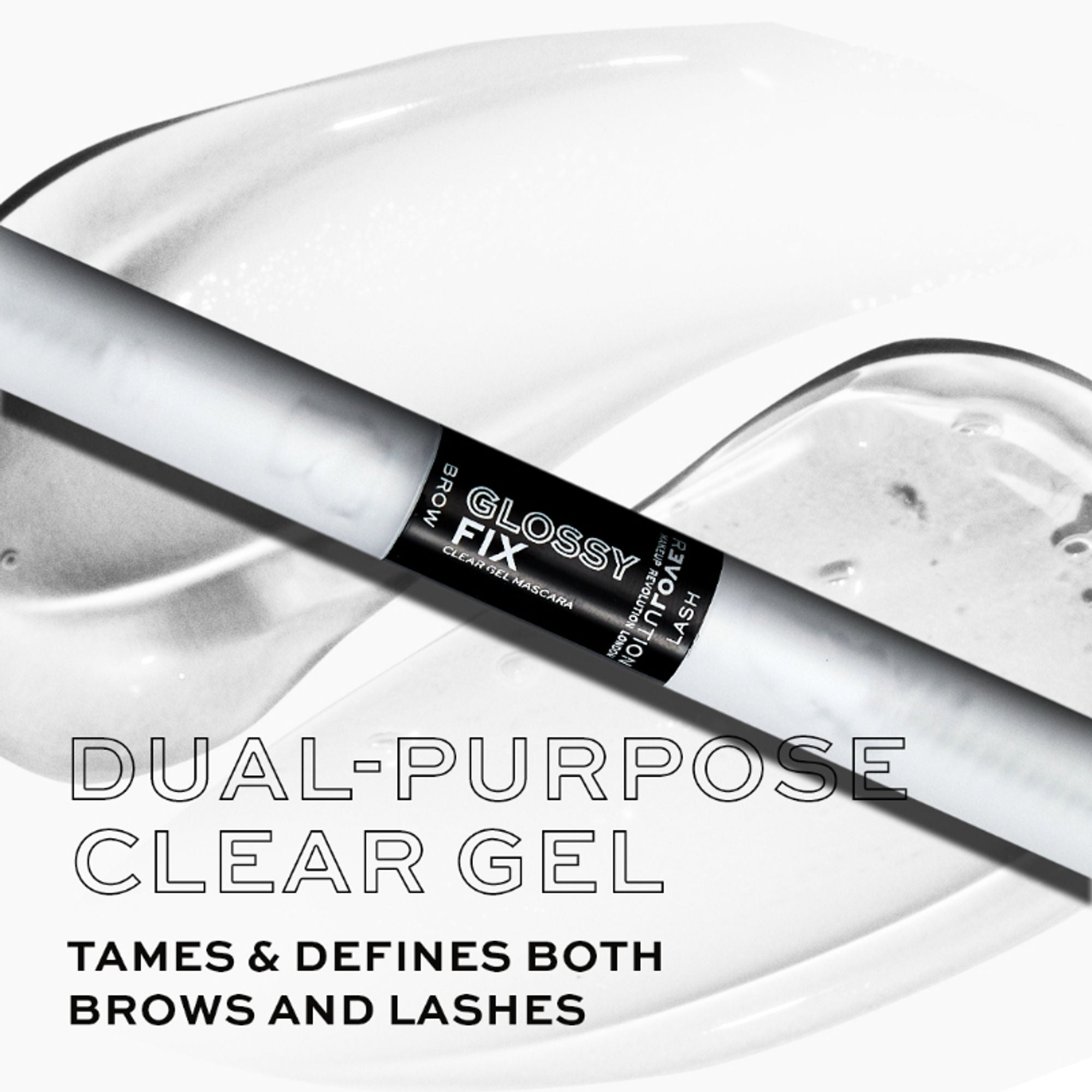 Makeup Revolution Relove Glossy Fix Clear Brow Gel Mascara