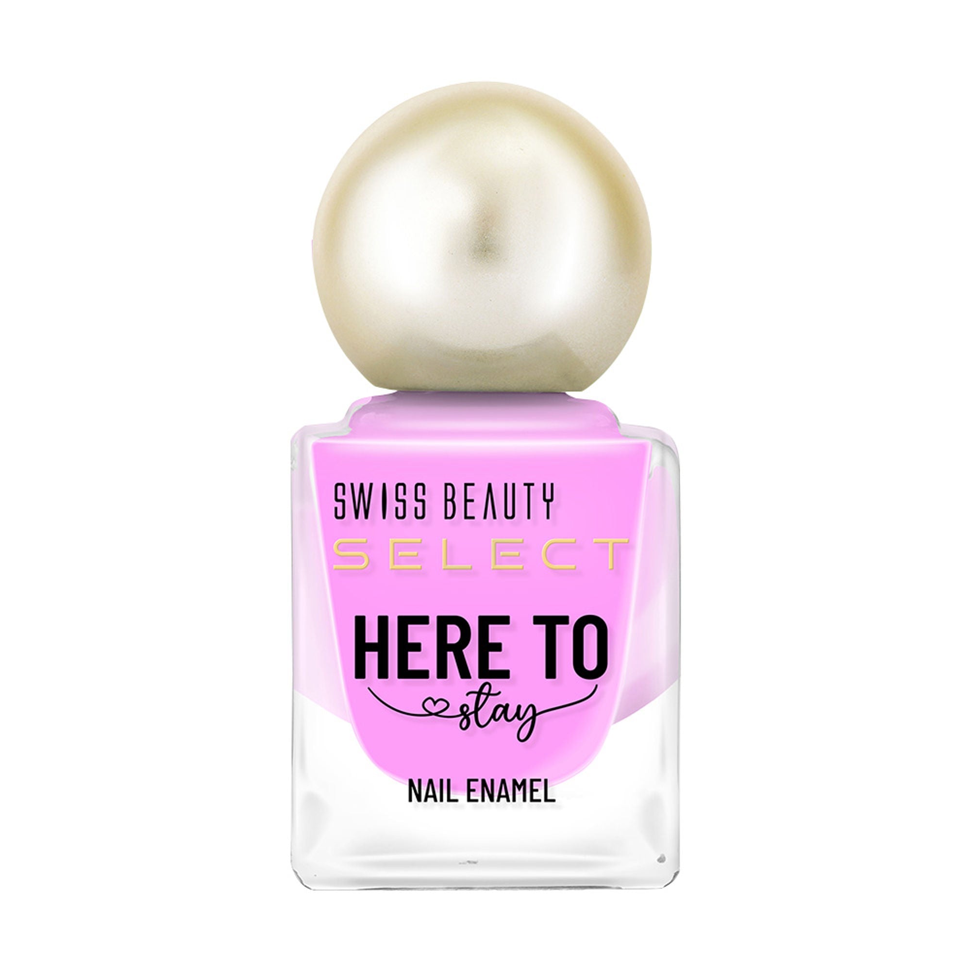 Swiss Beauty Select Here To Stay Nail Enamel - Persian Pink
