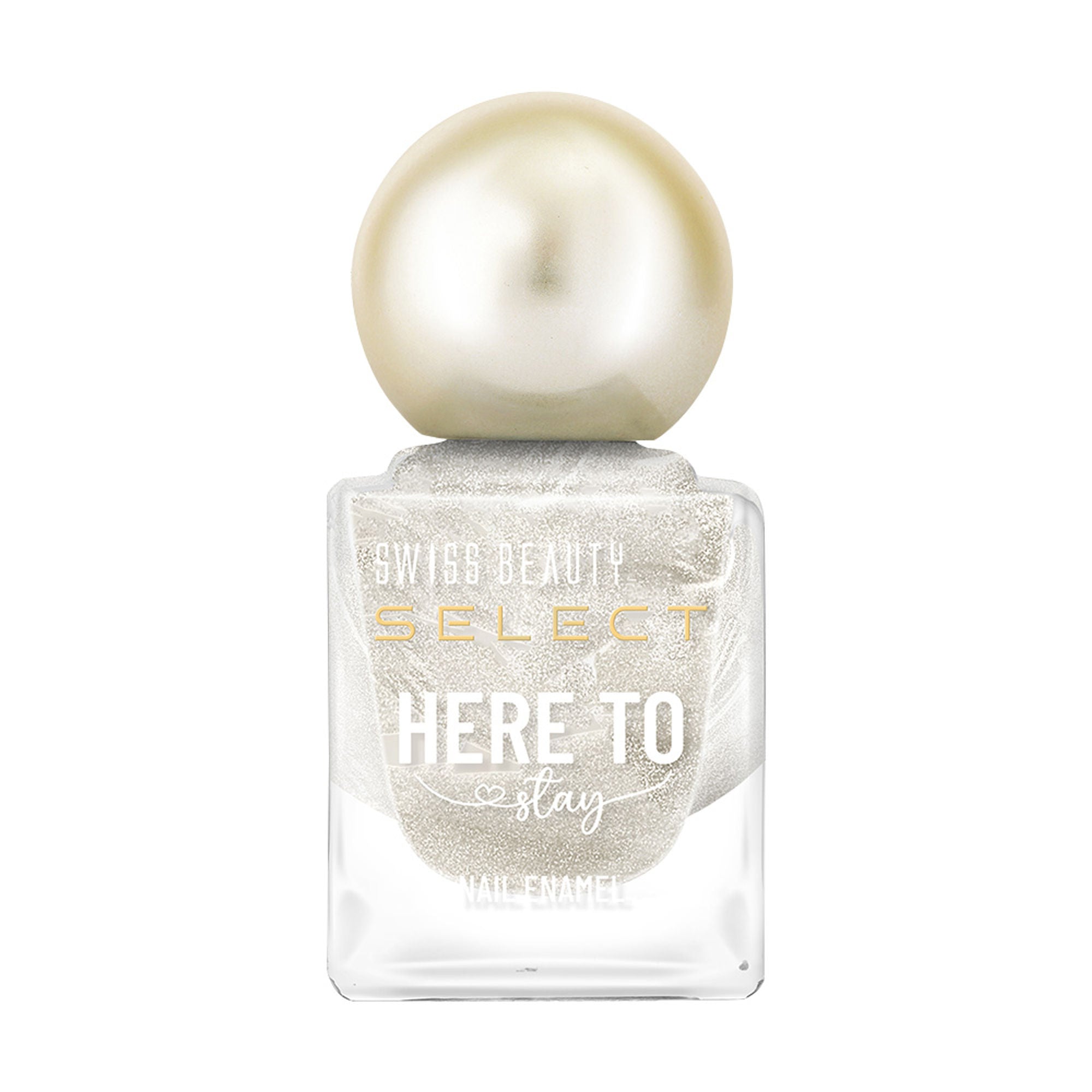 Swiss Beauty Select Here To Stay Nail Enamel - Metallic Gold
