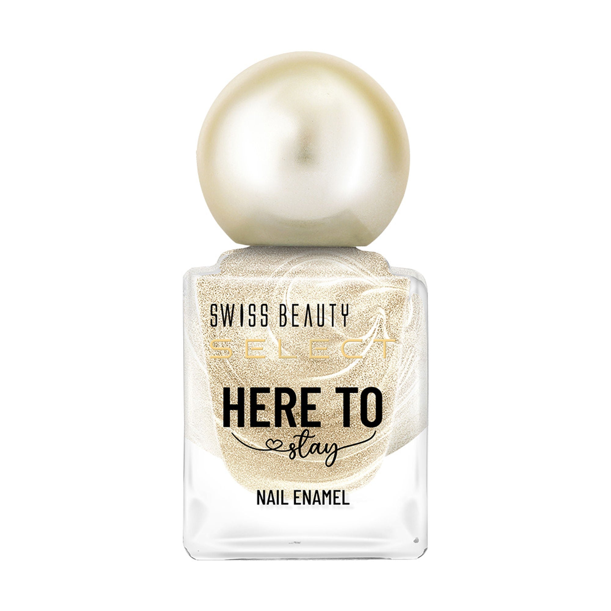 Swiss Beauty Select Here To Stay Nail Enamel - Chunky Champagne