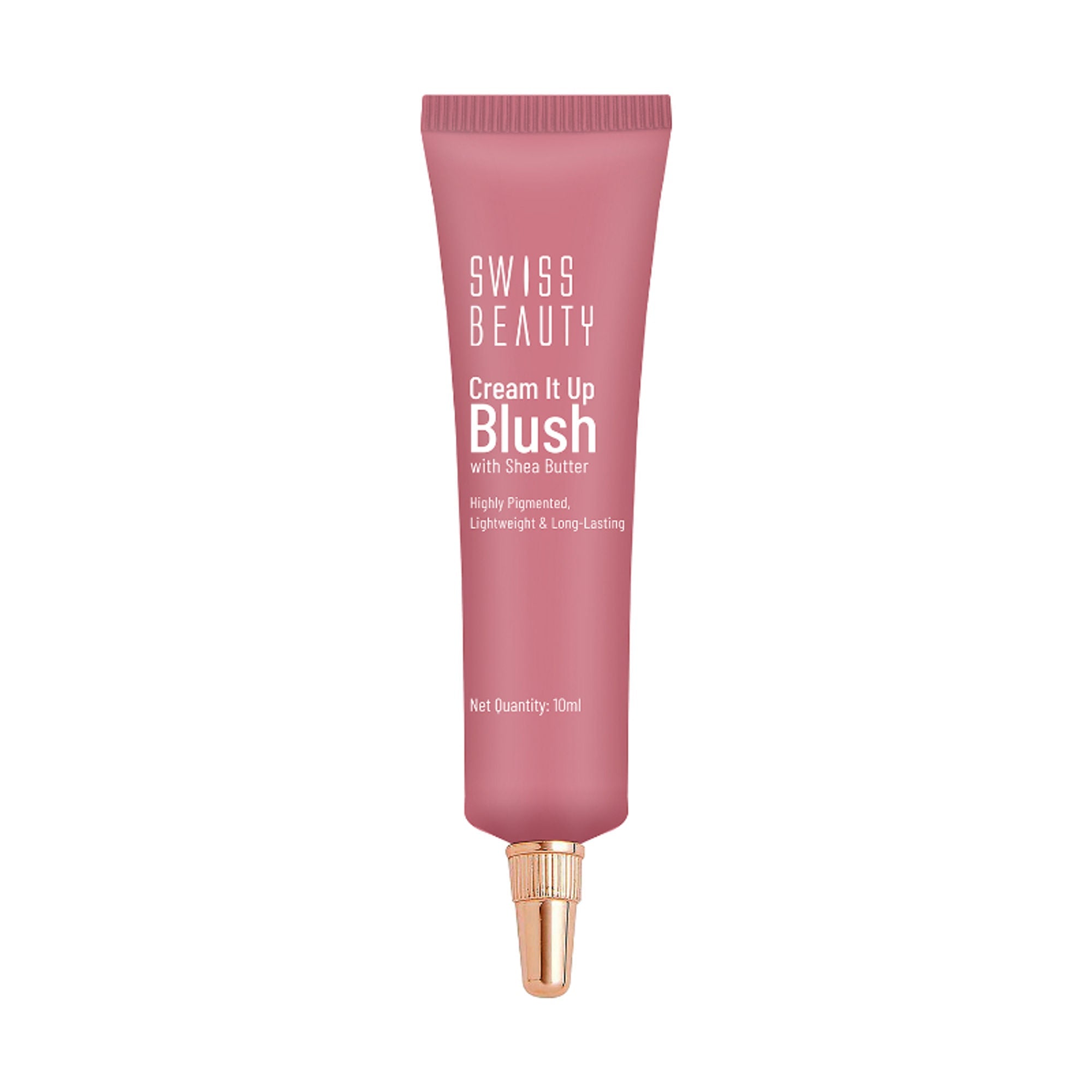 Swiss Beauty Cream It Up Blusher With Shea Butter , Multi-Functional , Matte Finish - 5 Cheek-o-pink