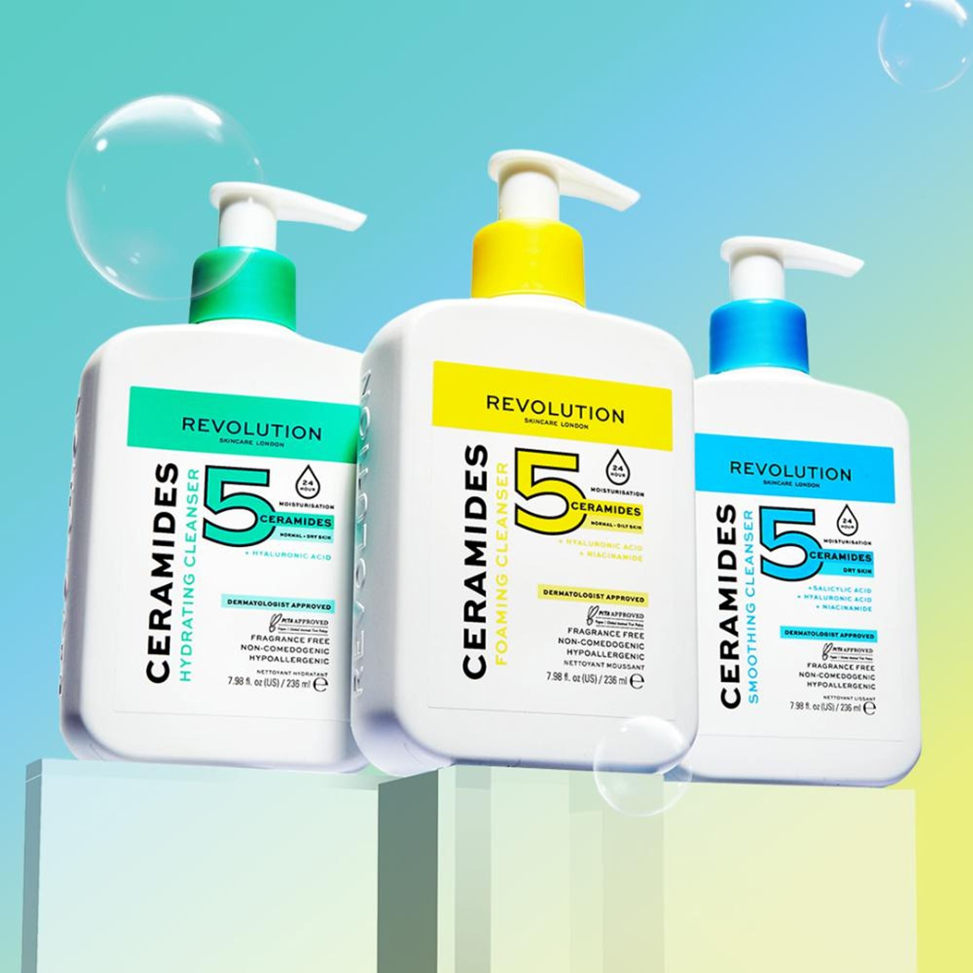 Makeup Revolution Skincare Ceramides Foaming Cleanser