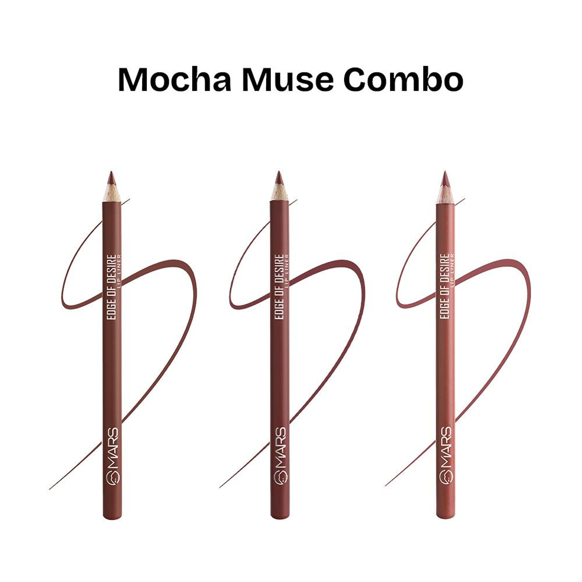 MARS Cosmetics MOCHA MUSE Lip Liner Combo