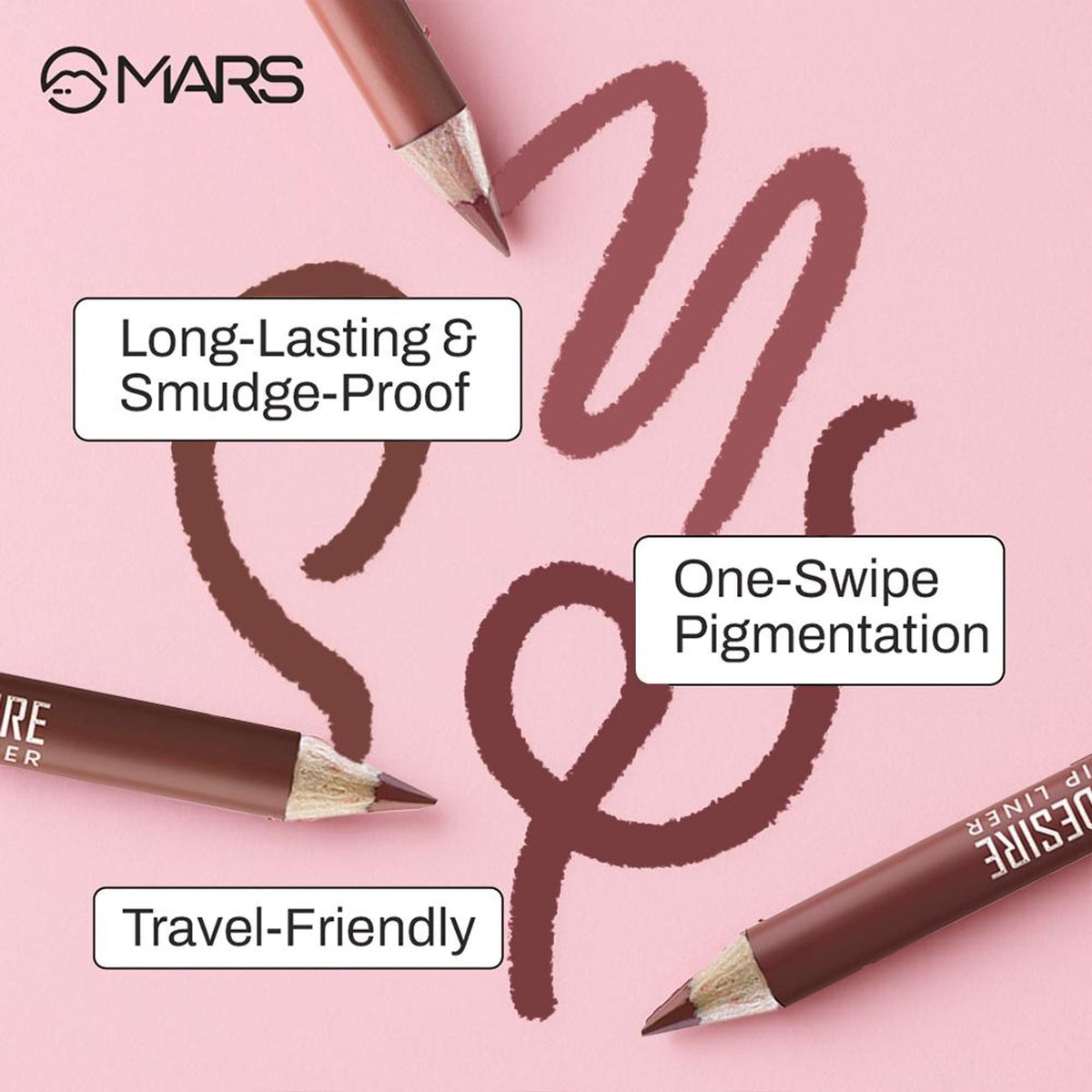MARS Cosmetics MOCHA MUSE Lip Liner Combo