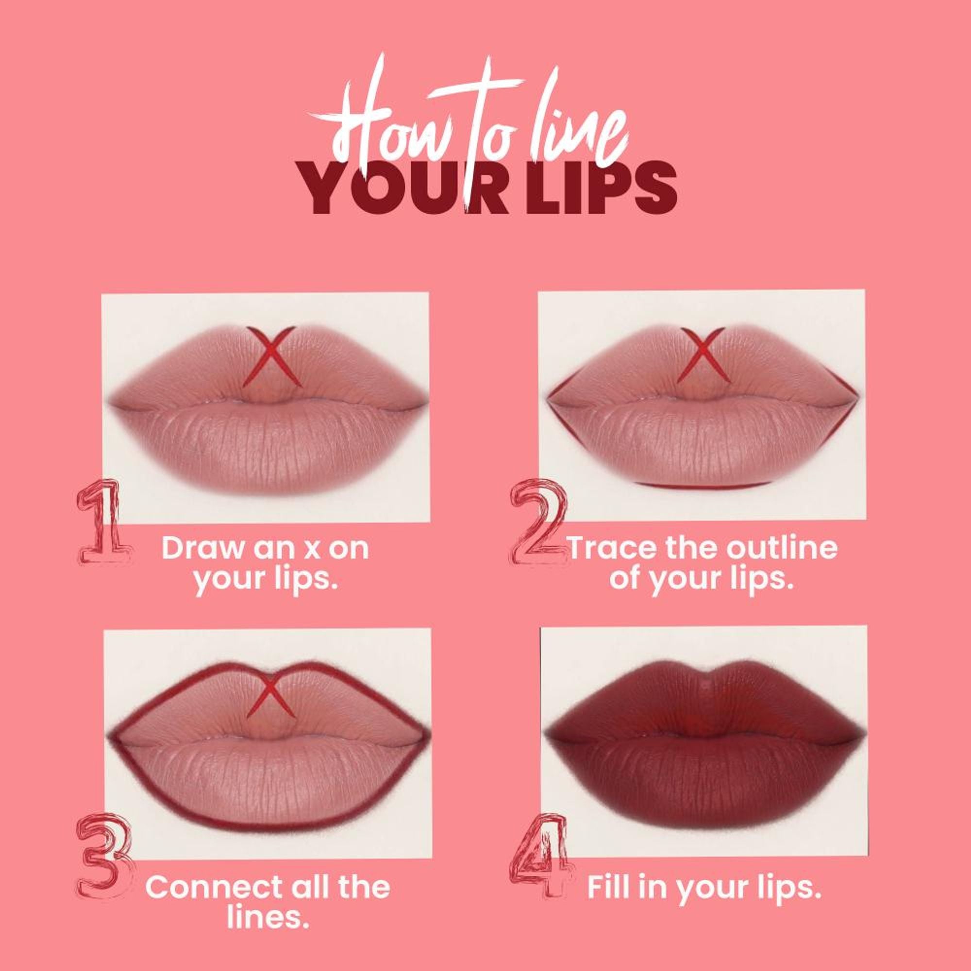 MARS Cosmetics MOCHA MUSE Lip Liner Combo
